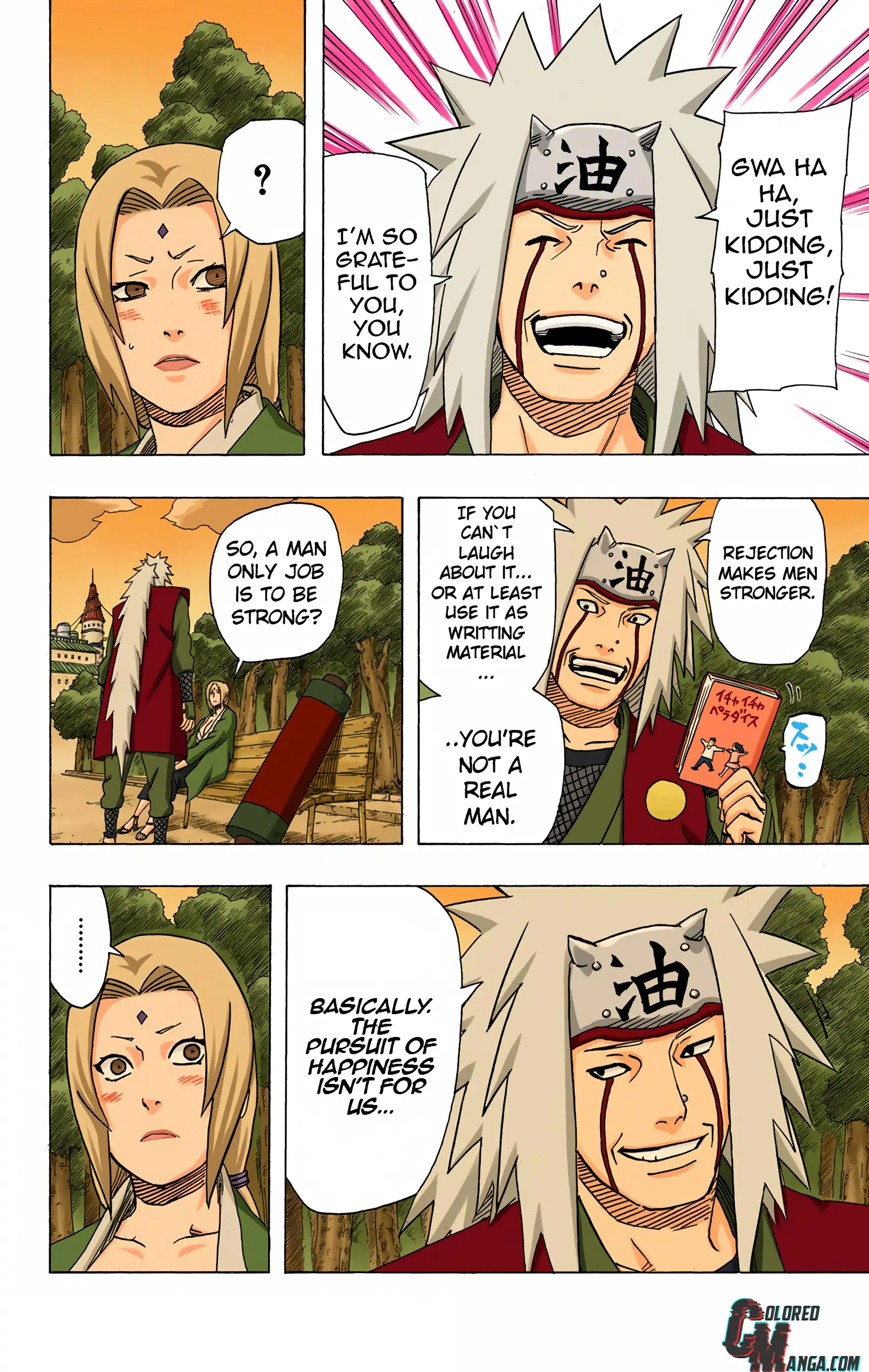 Naruto Colored Manga Online, chapter 367, page 8
