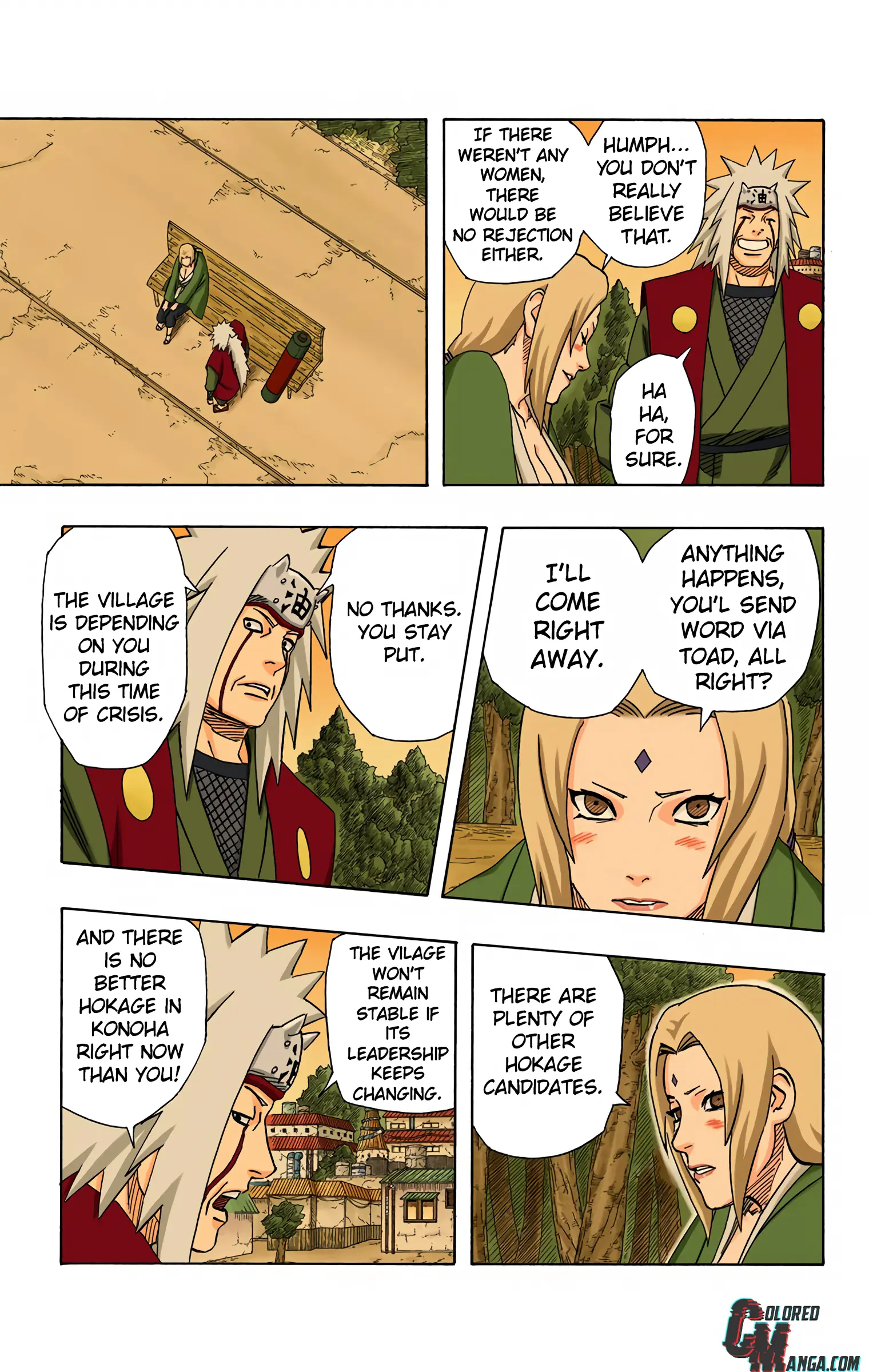 Naruto Colored Manga Online, chapter 367, page 9