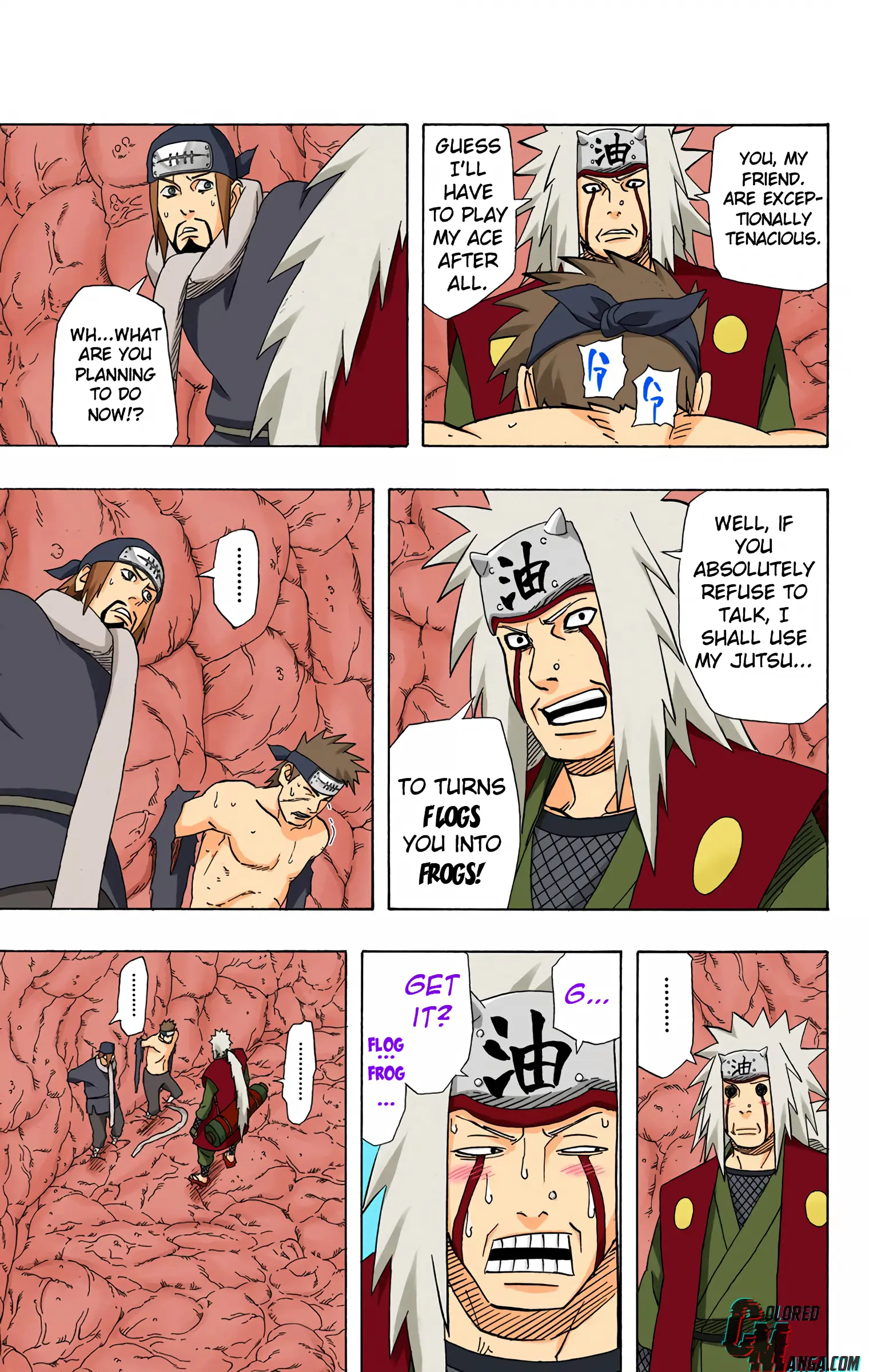 Naruto Colored Manga Online, chapter 369, page 3