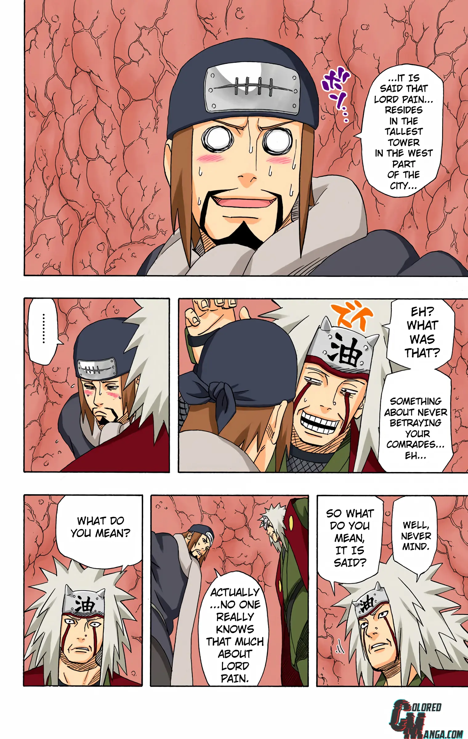 Naruto Colored Manga Online, chapter 369, page 6