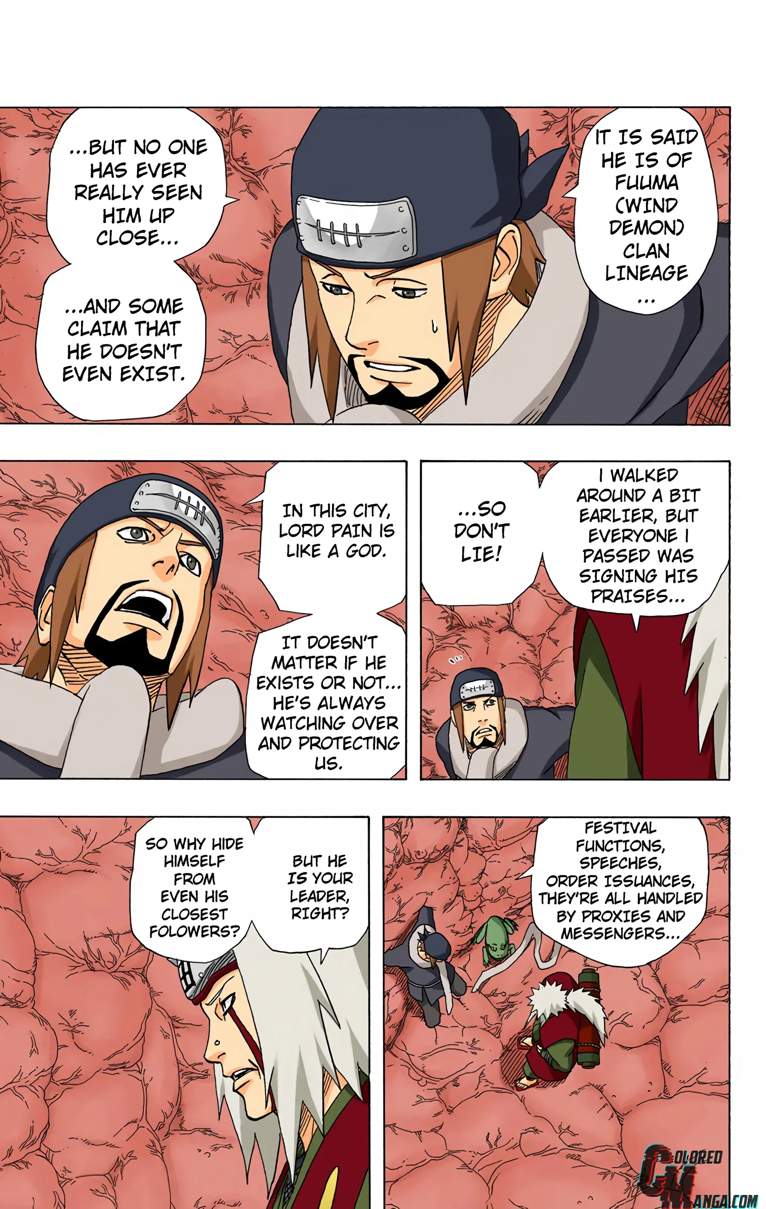 Naruto Colored Manga Online, chapter 369, page 7