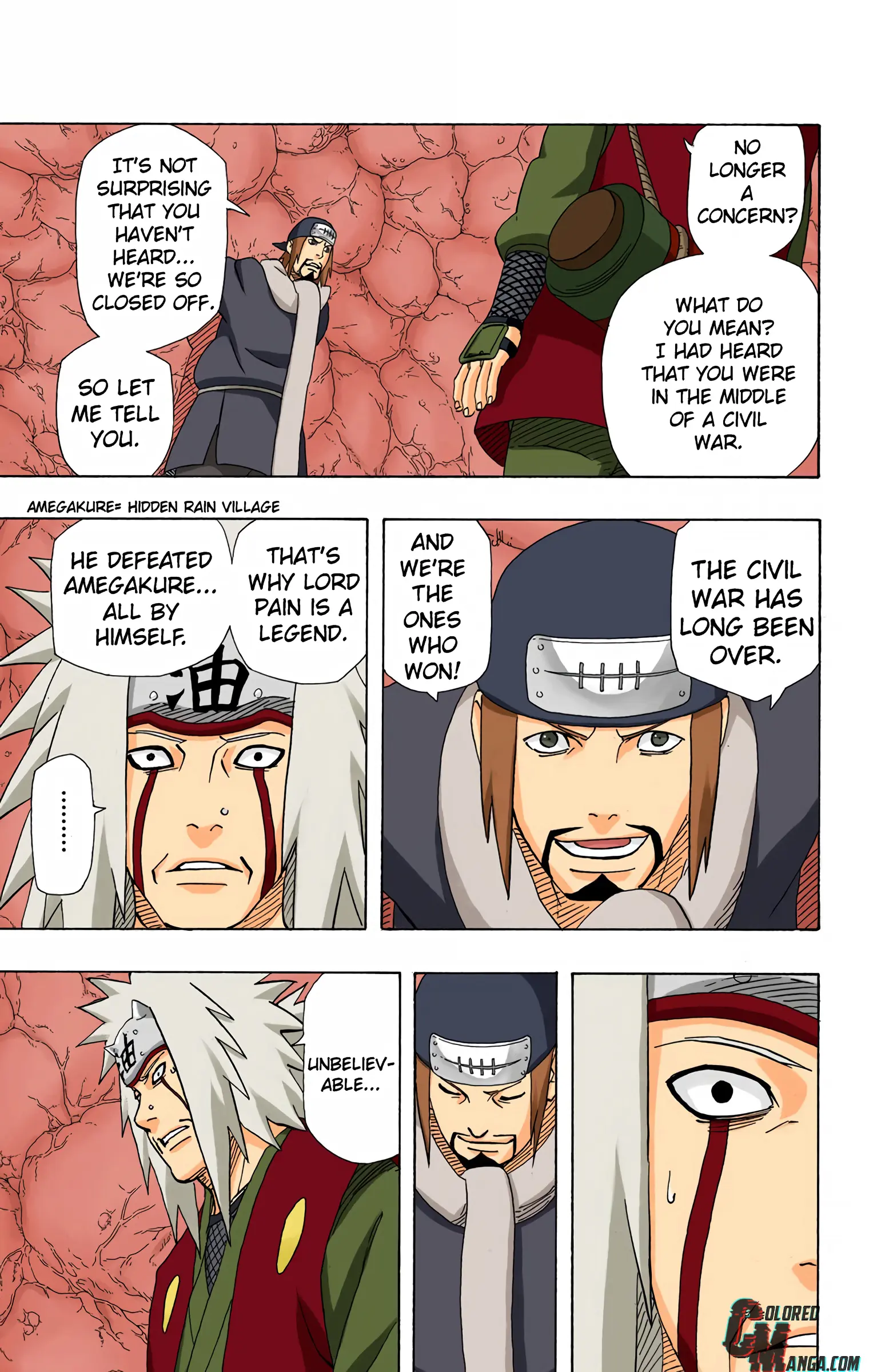 Naruto Colored Manga Online, chapter 369, page 9