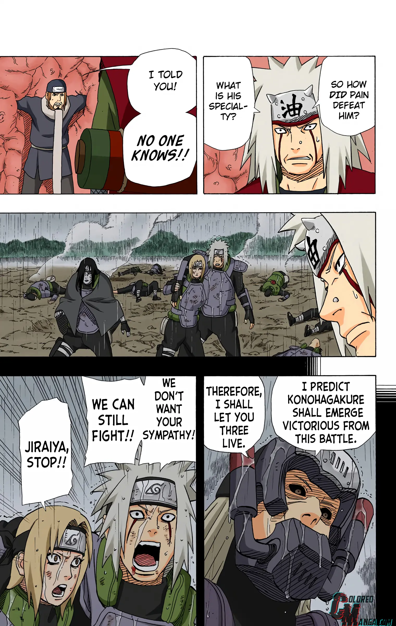 Naruto Colored Manga Online, chapter 369, page 11