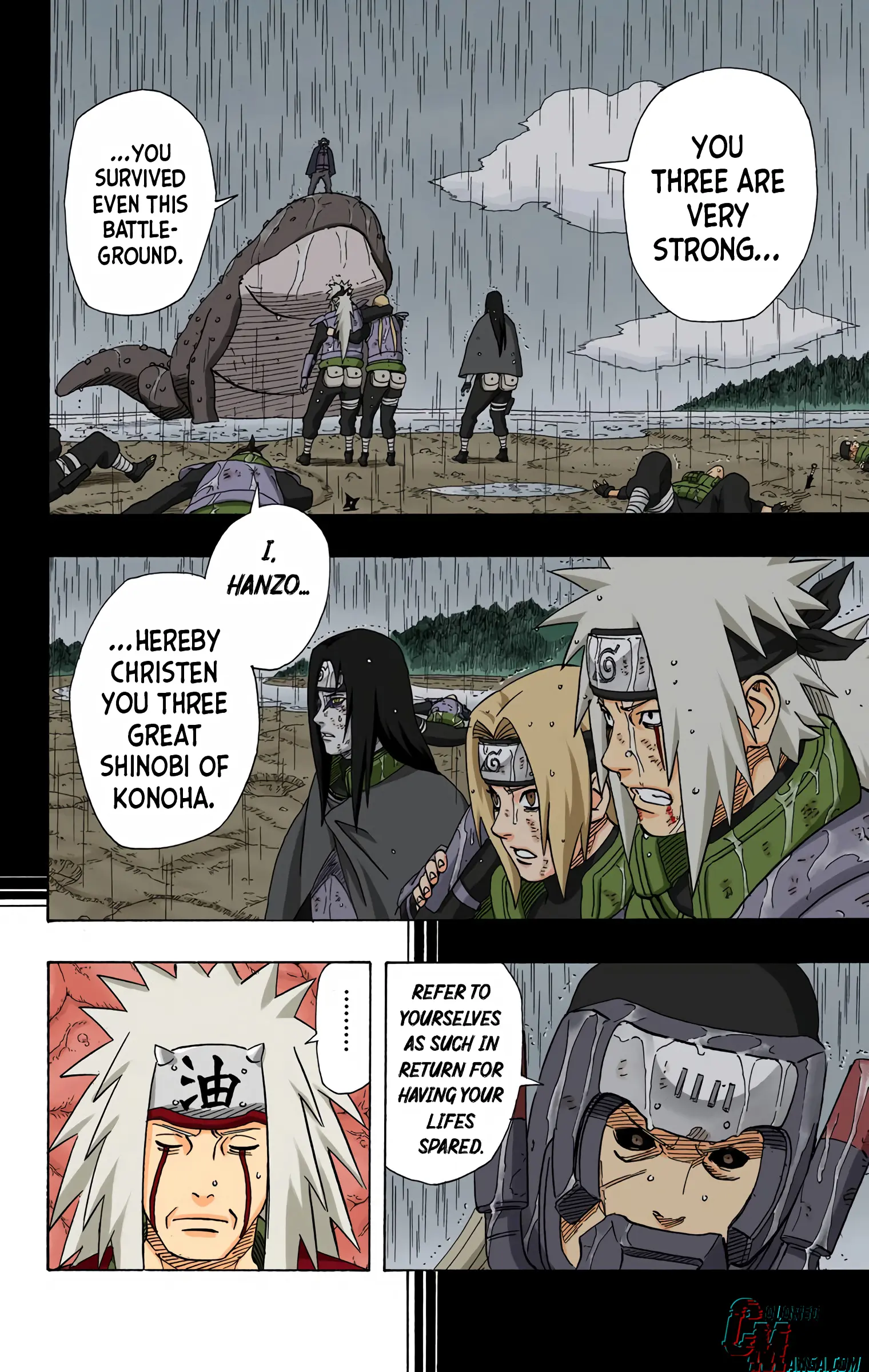 Naruto Colored Manga Online, chapter 369, page 12