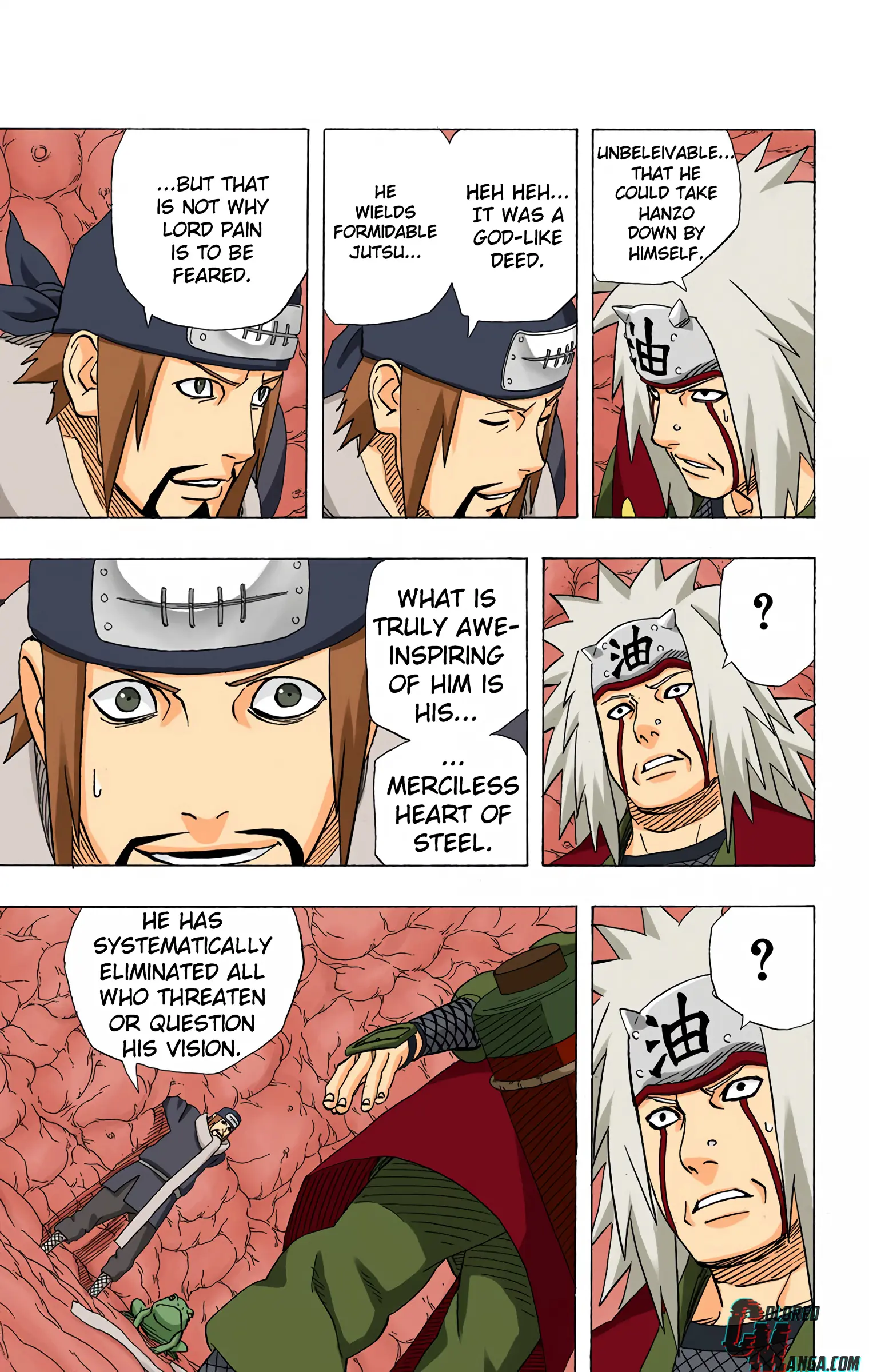 Naruto Colored Manga Online, chapter 369, page 13