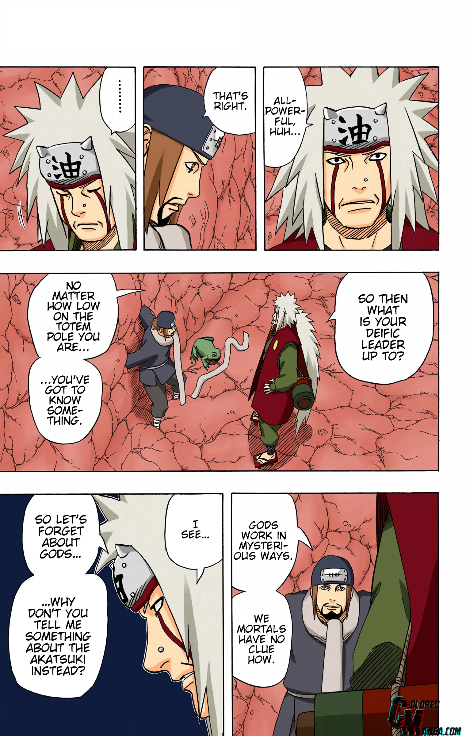 Naruto Colored Manga Online, chapter 370, page 9