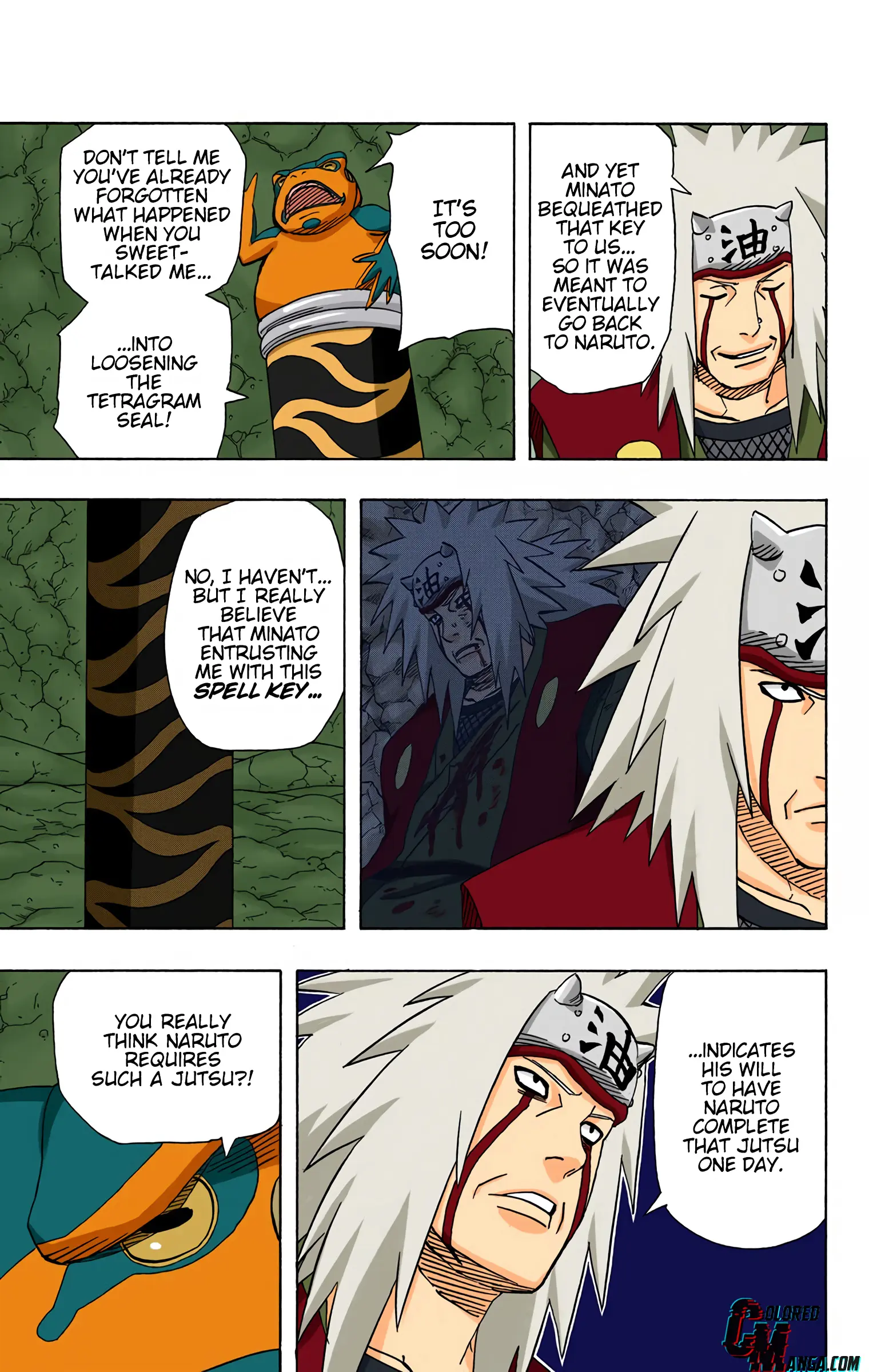 Naruto Colored Manga Online, chapter 370, page 16