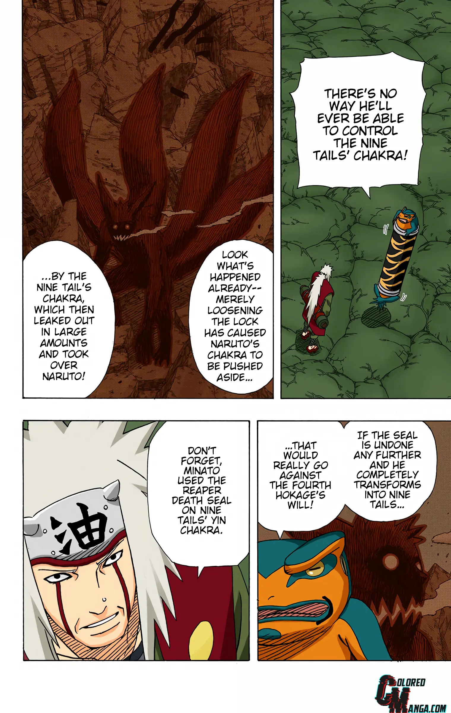 Naruto Colored Manga Online, chapter 370, page 17
