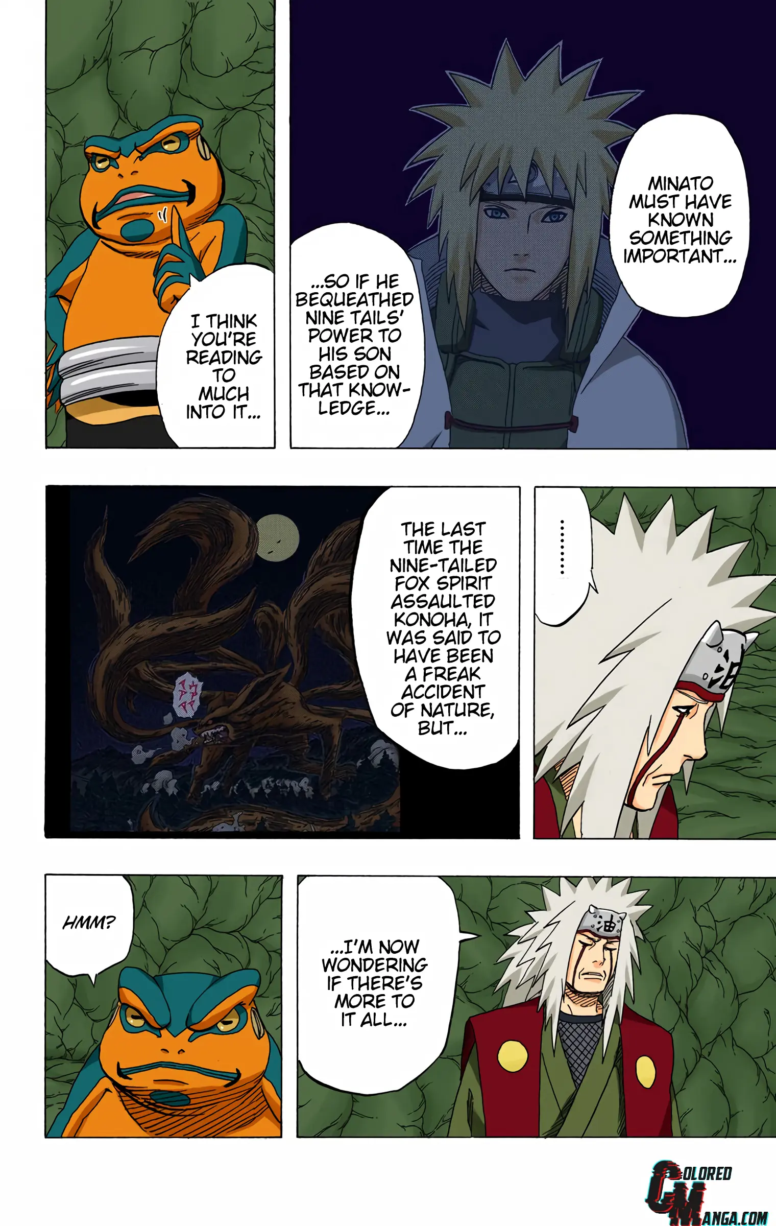 Naruto Colored Manga Online, chapter 370, page 19