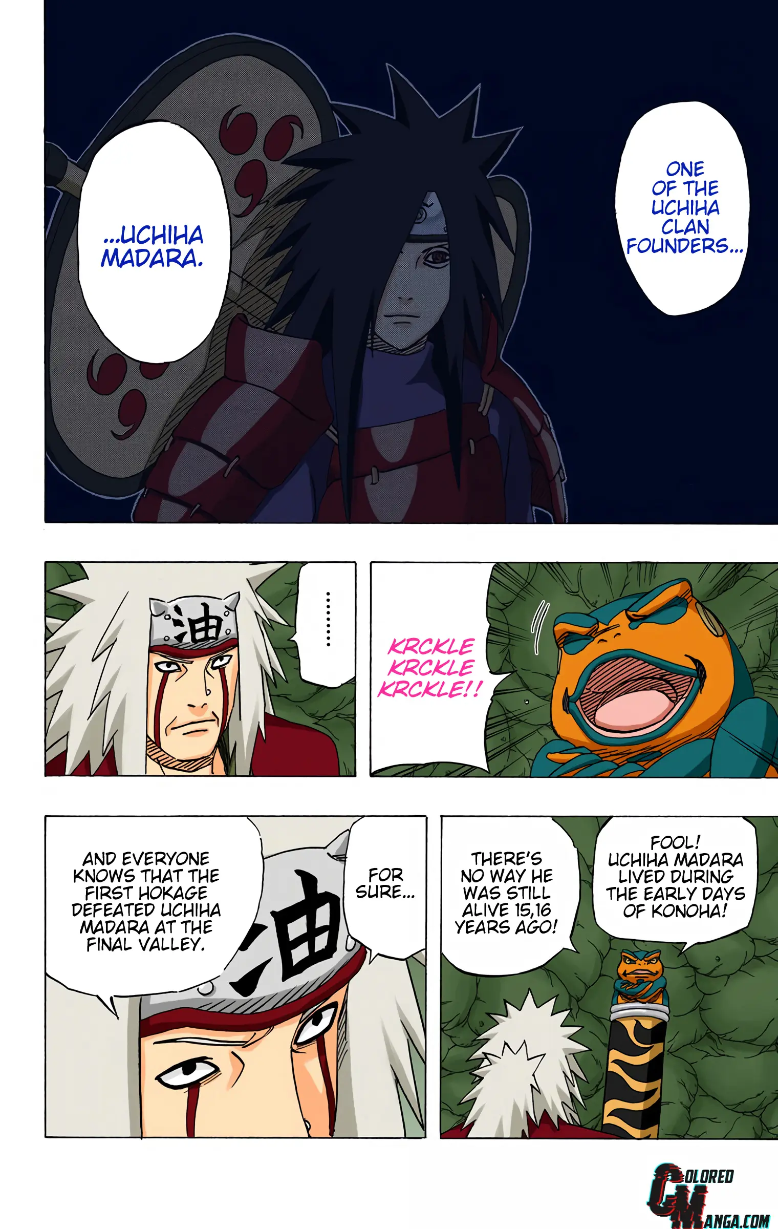 Naruto Colored Manga Online, chapter 370, page 21