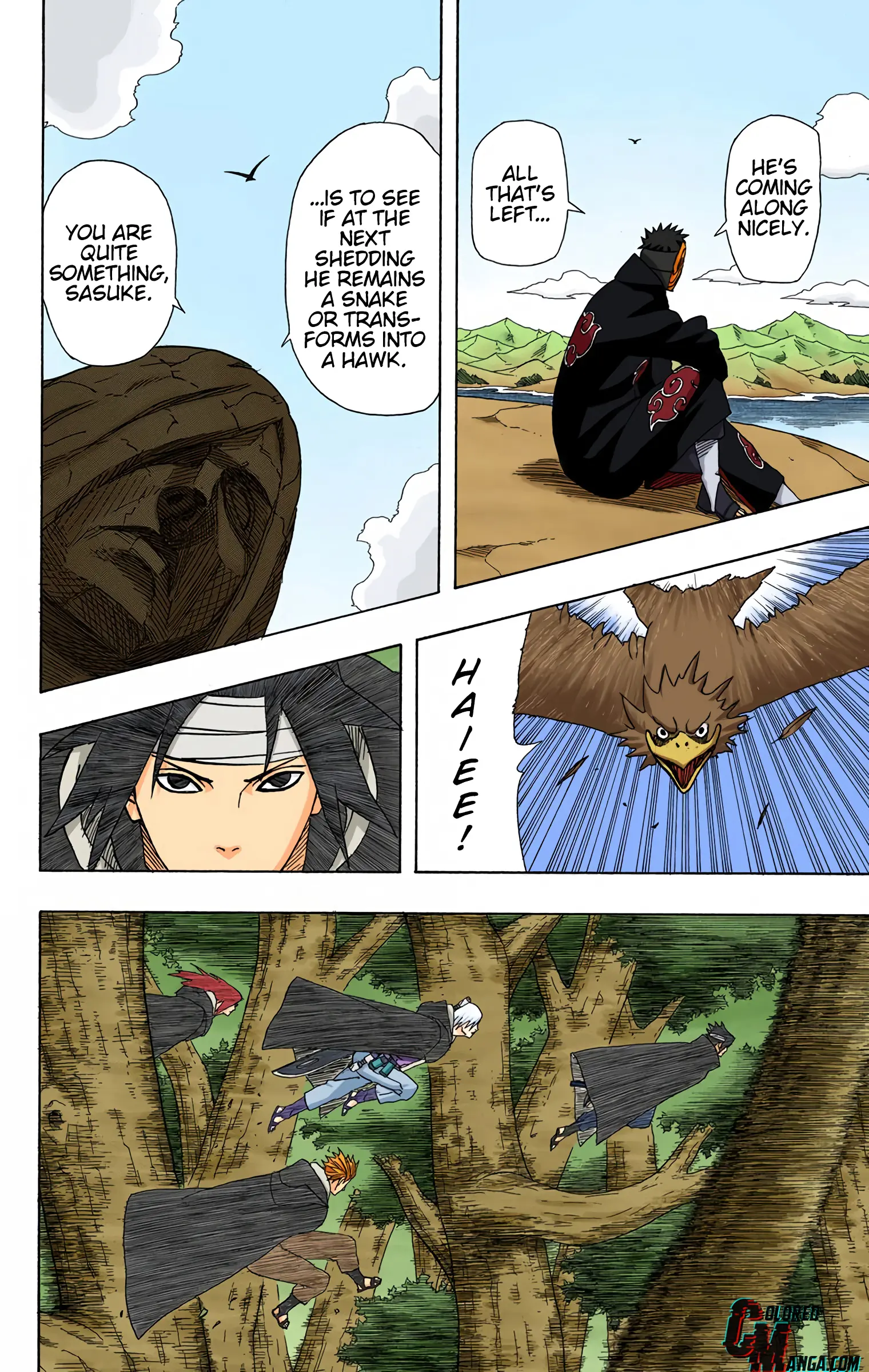 Naruto Colored Manga Online, chapter 371, page 2
