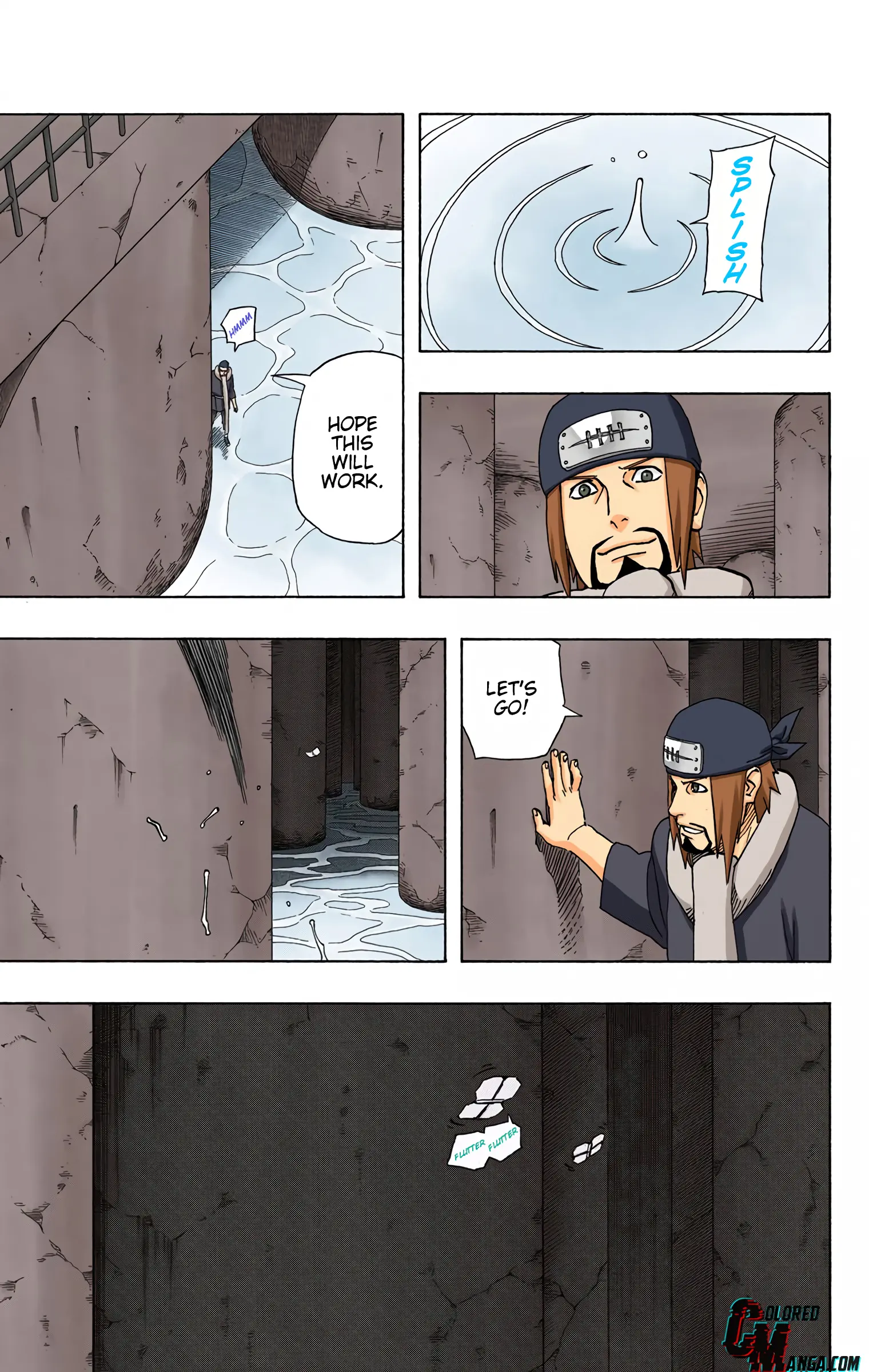 Naruto Colored Manga Online, chapter 371, page 8