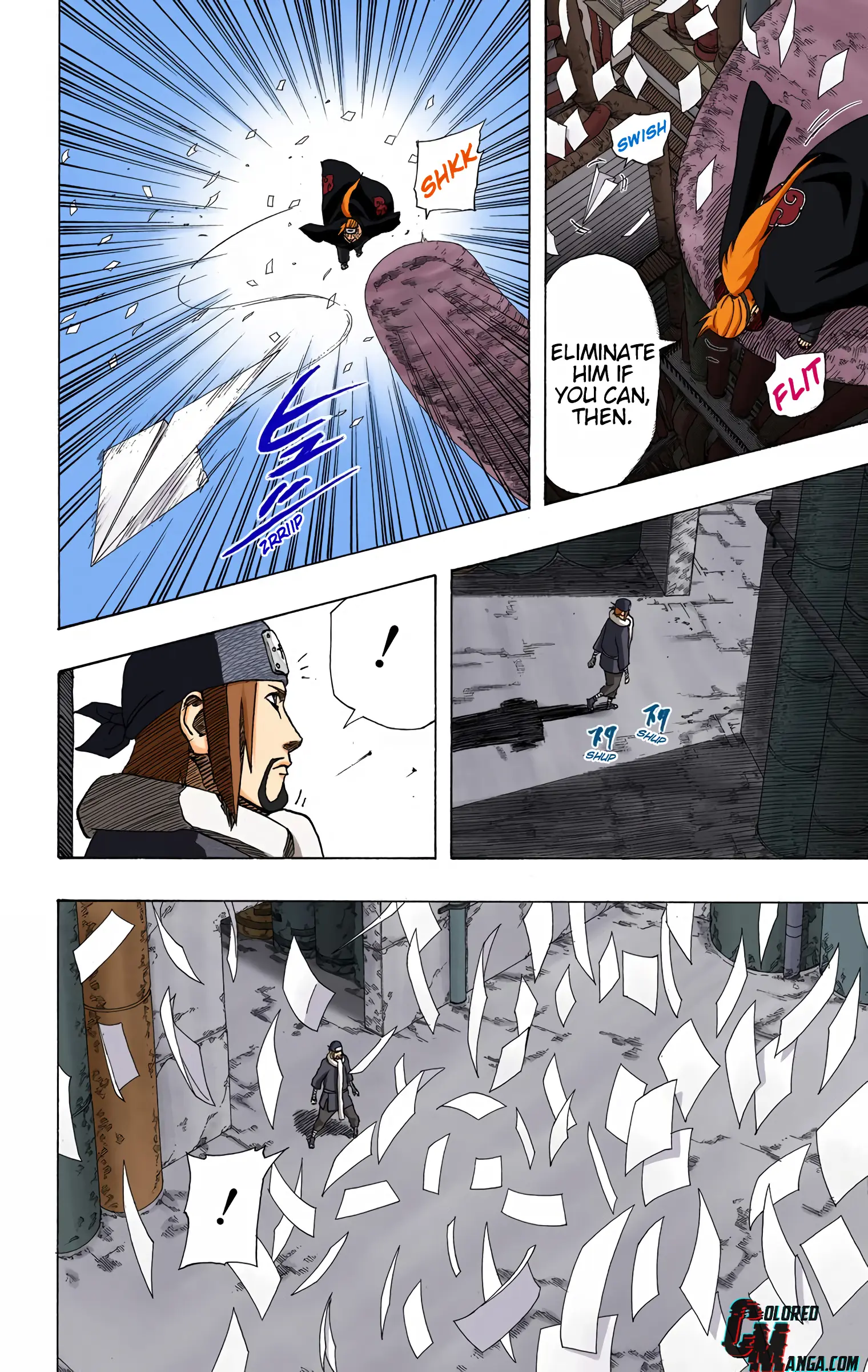 Naruto Colored Manga Online, chapter 371, page 13
