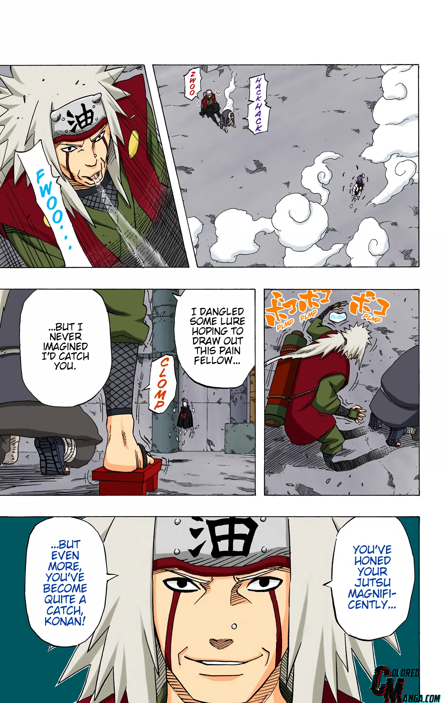 Naruto Colored Manga Online, chapter 371, page 16
