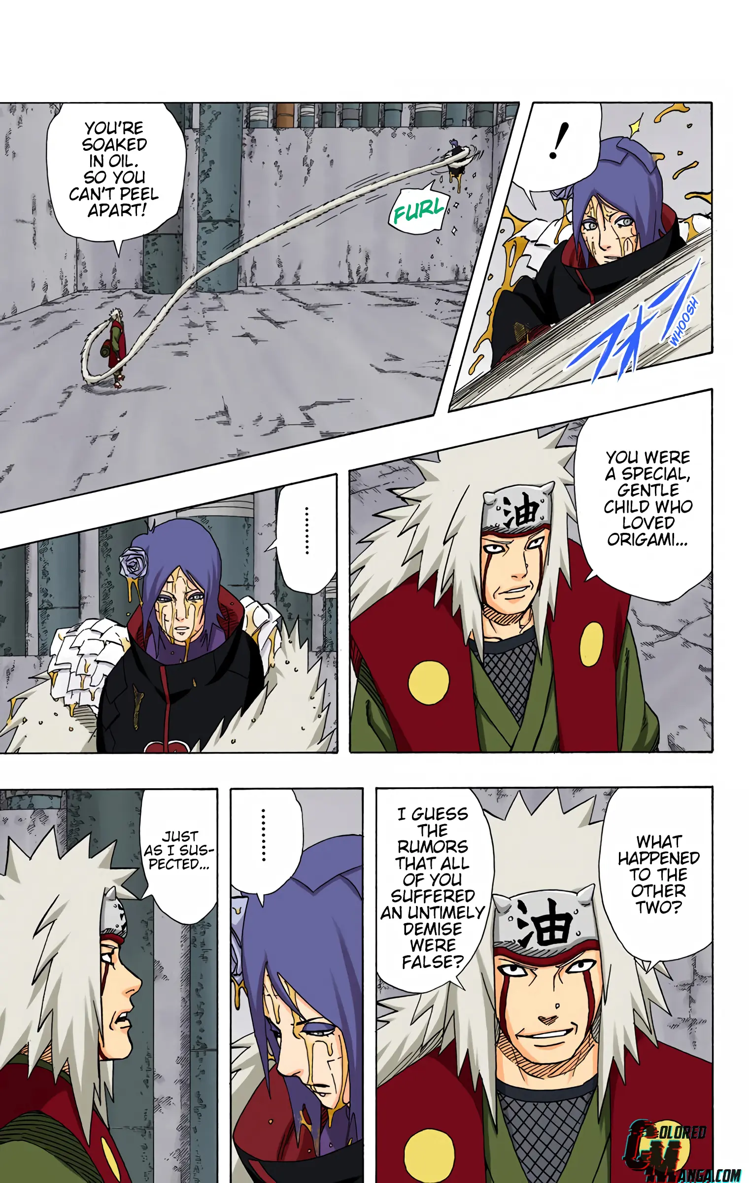 Naruto Colored Manga Online, chapter 372, page 6