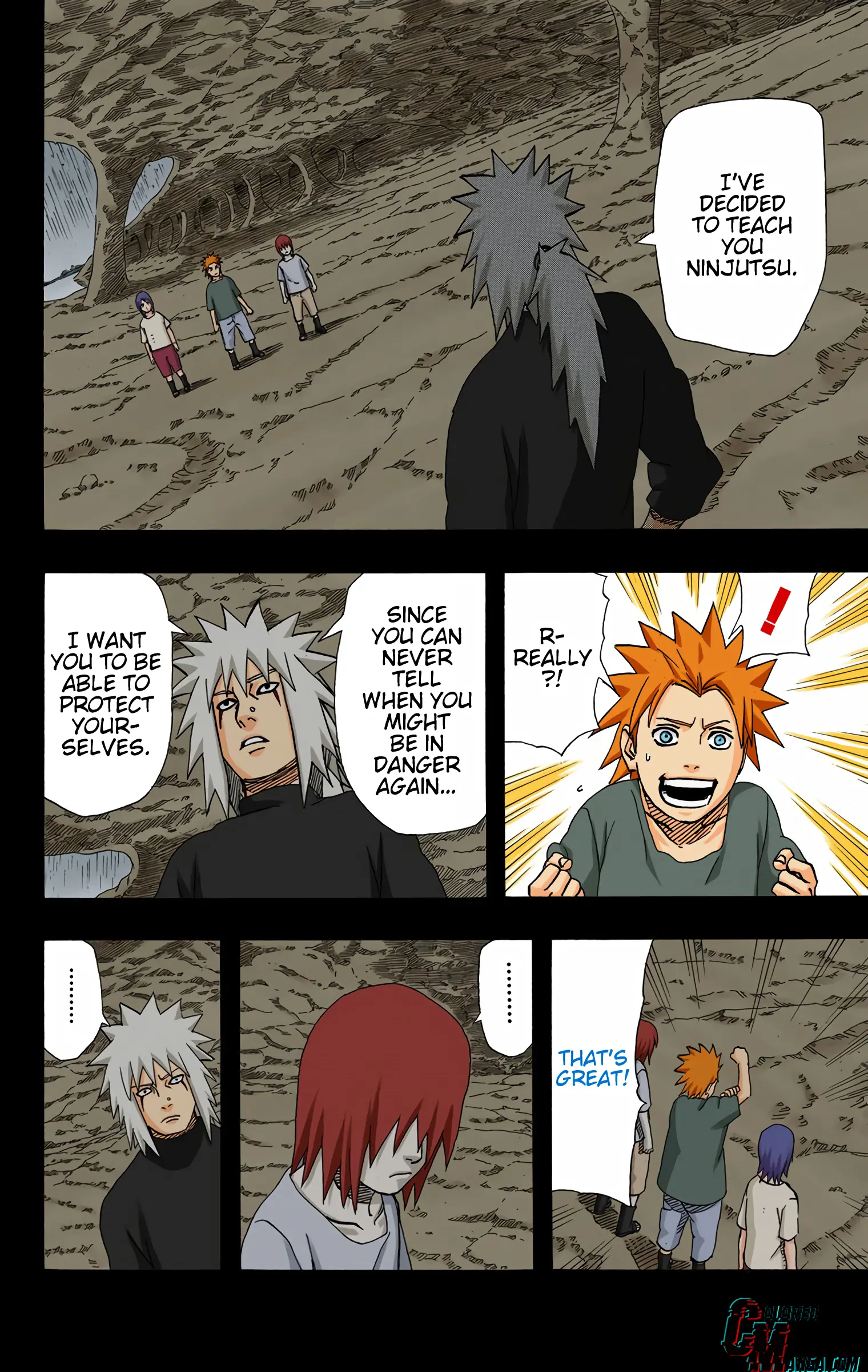 Naruto Colored Manga Online, chapter 373, page 4