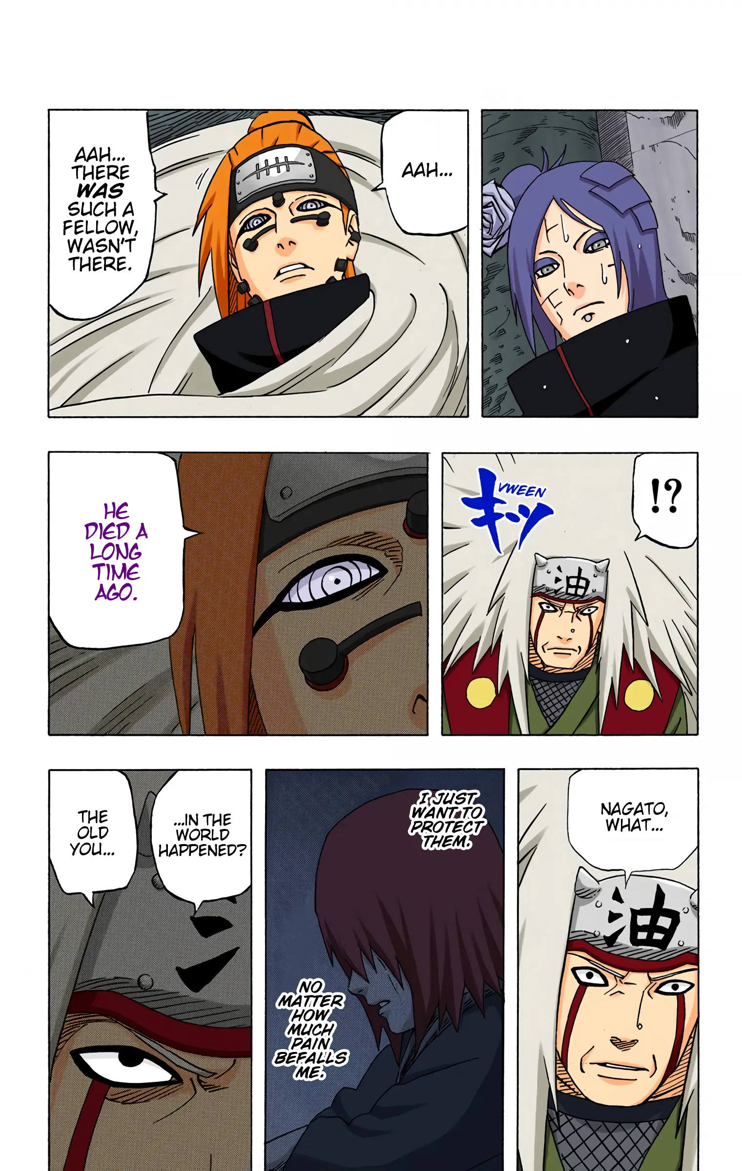 Naruto Colored Manga Online, chapter 374, page 7