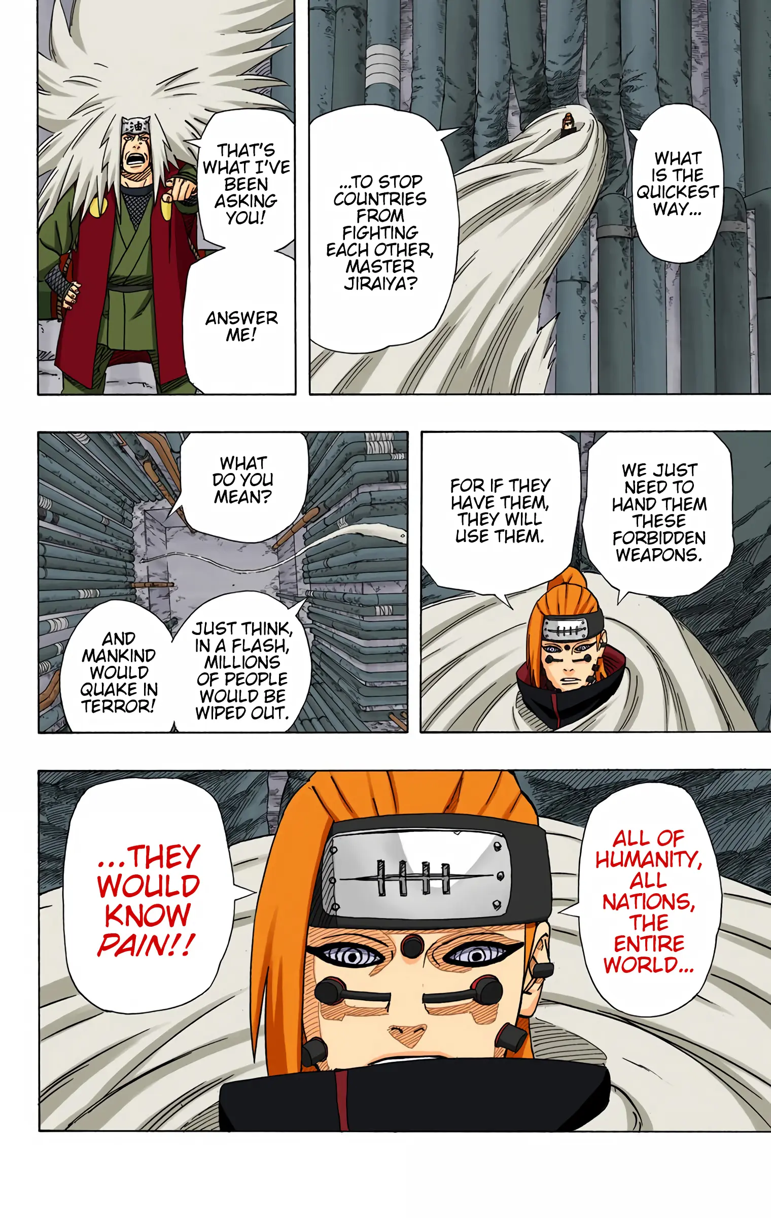 Naruto Colored Manga Online, chapter 374, page 12