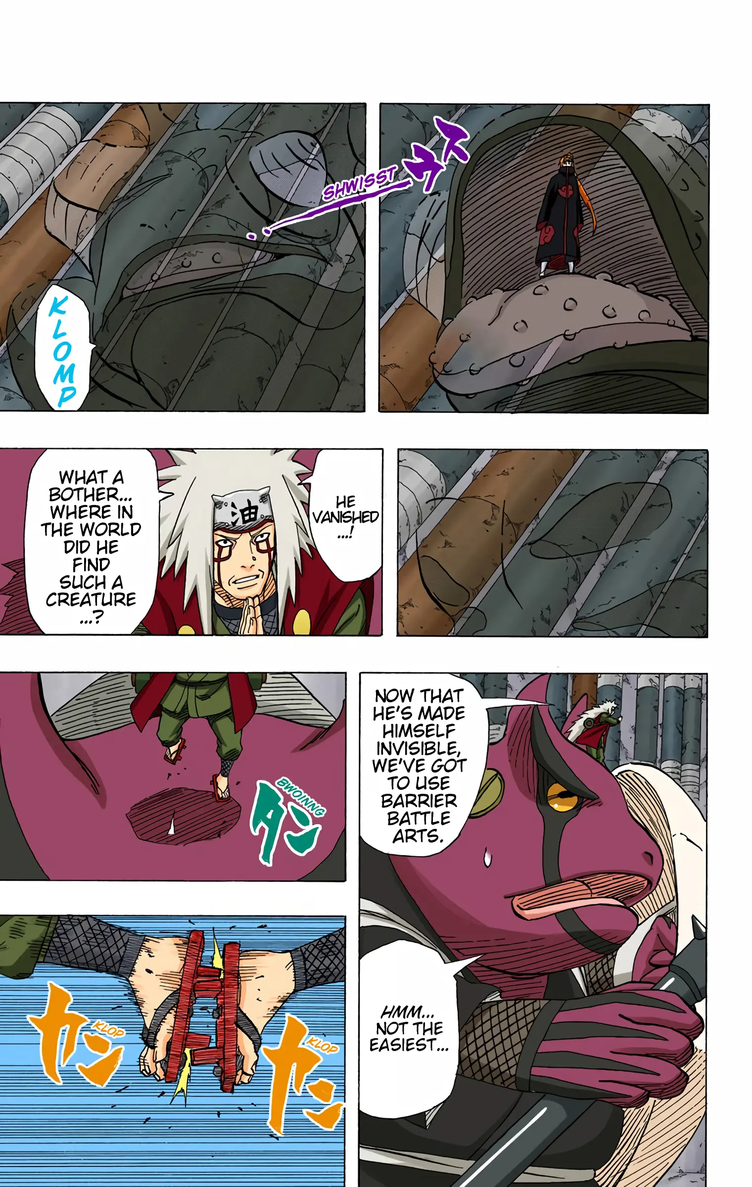 Naruto Colored Manga Online, chapter 375, page 2
