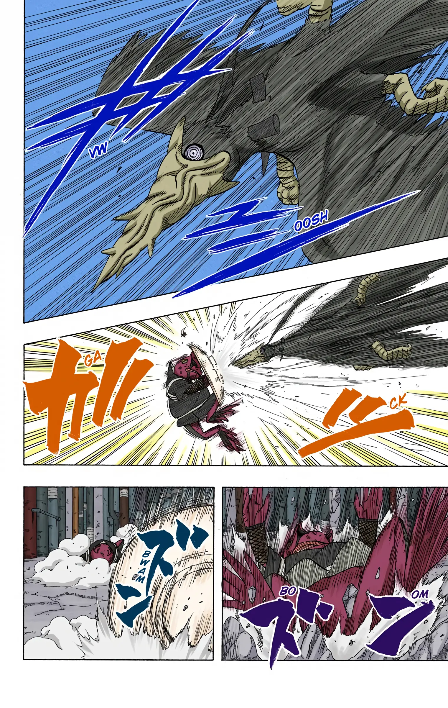 Naruto Colored Manga Online, chapter 375, page 9