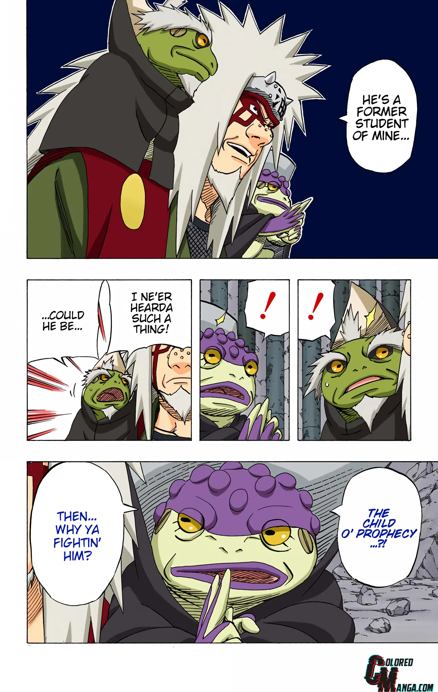 Naruto Colored Manga Online, chapter 376, page 4
