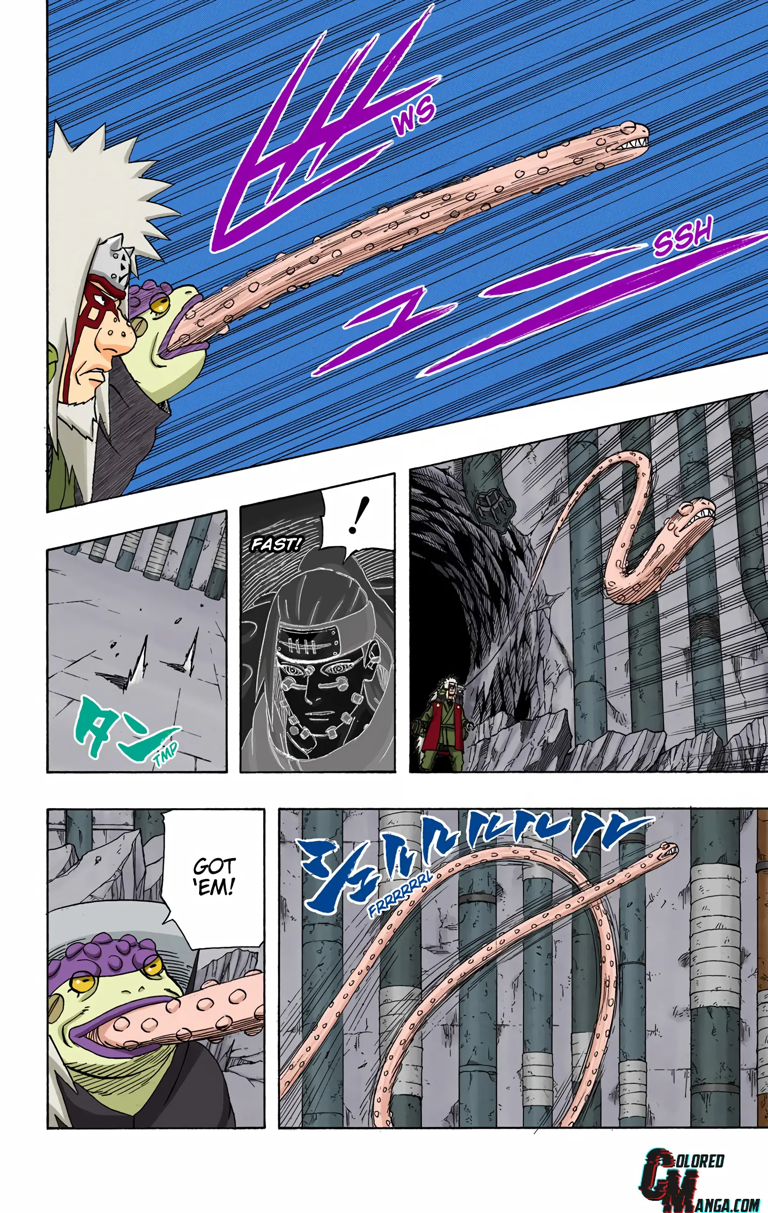 Naruto Colored Manga Online, chapter 376, page 6