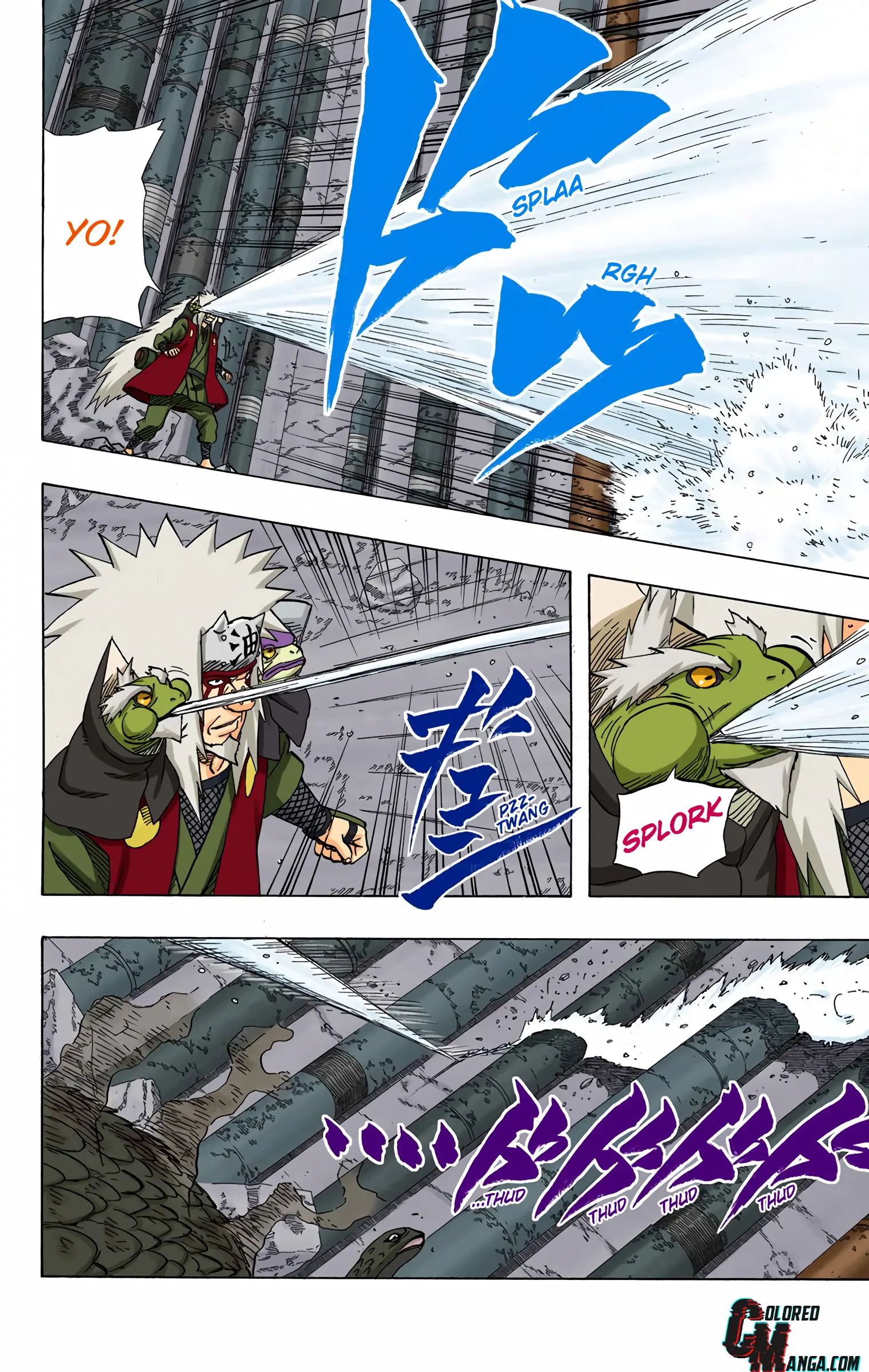 Naruto Colored Manga Online, chapter 376, page 8