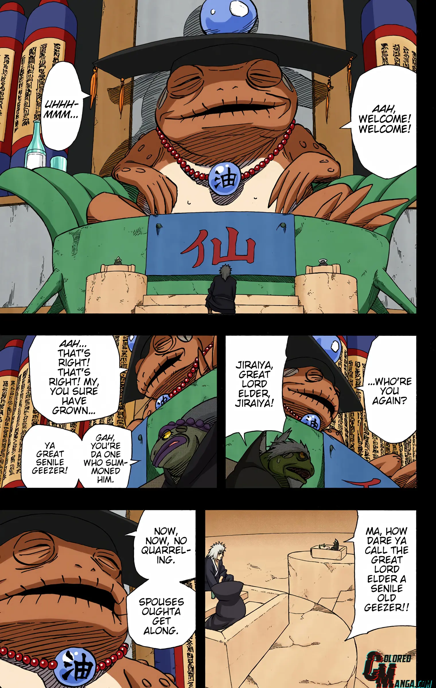 Naruto Colored Manga Online, chapter 376, page 11