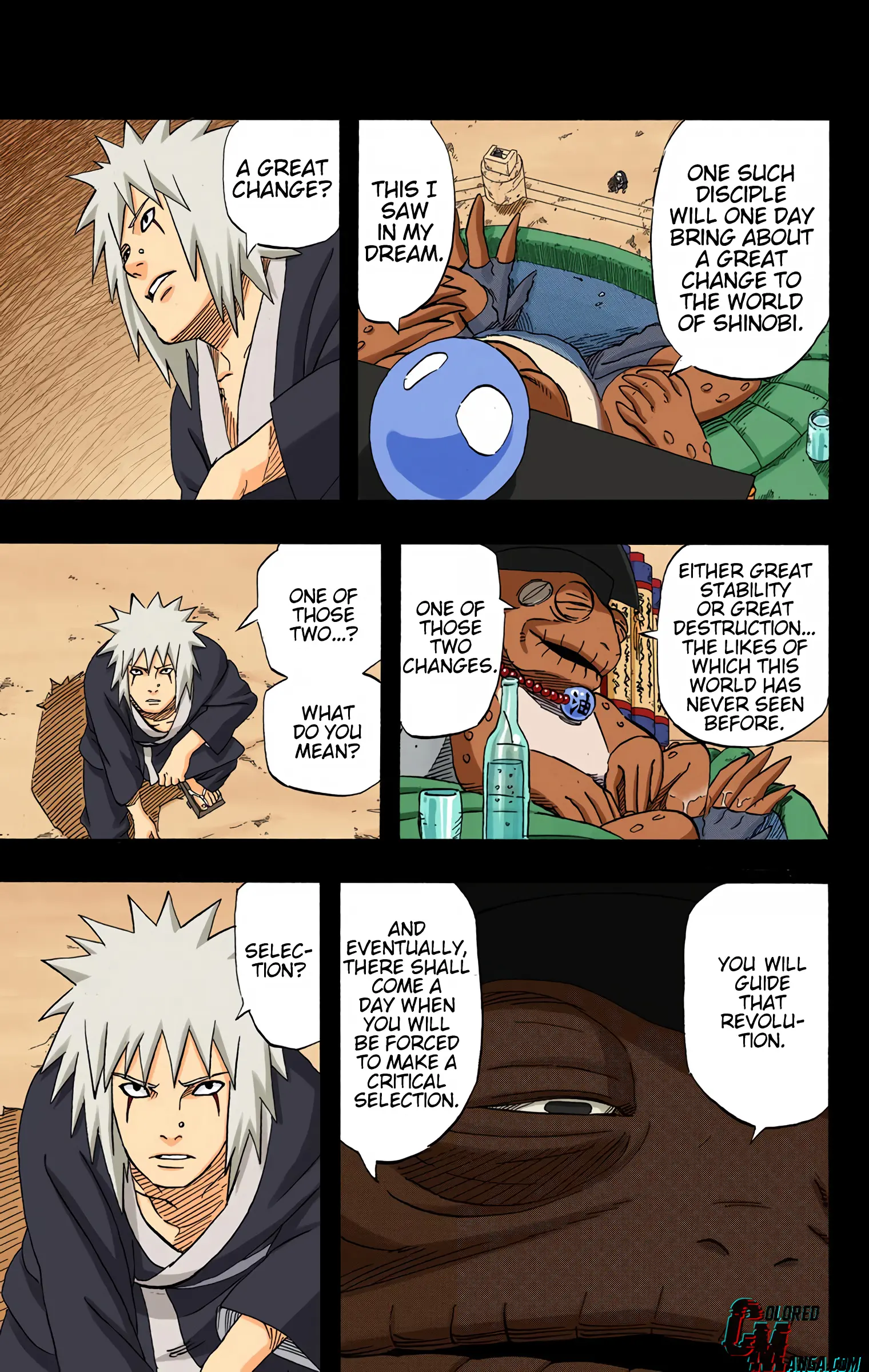 Naruto Colored Manga Online, chapter 376, page 13