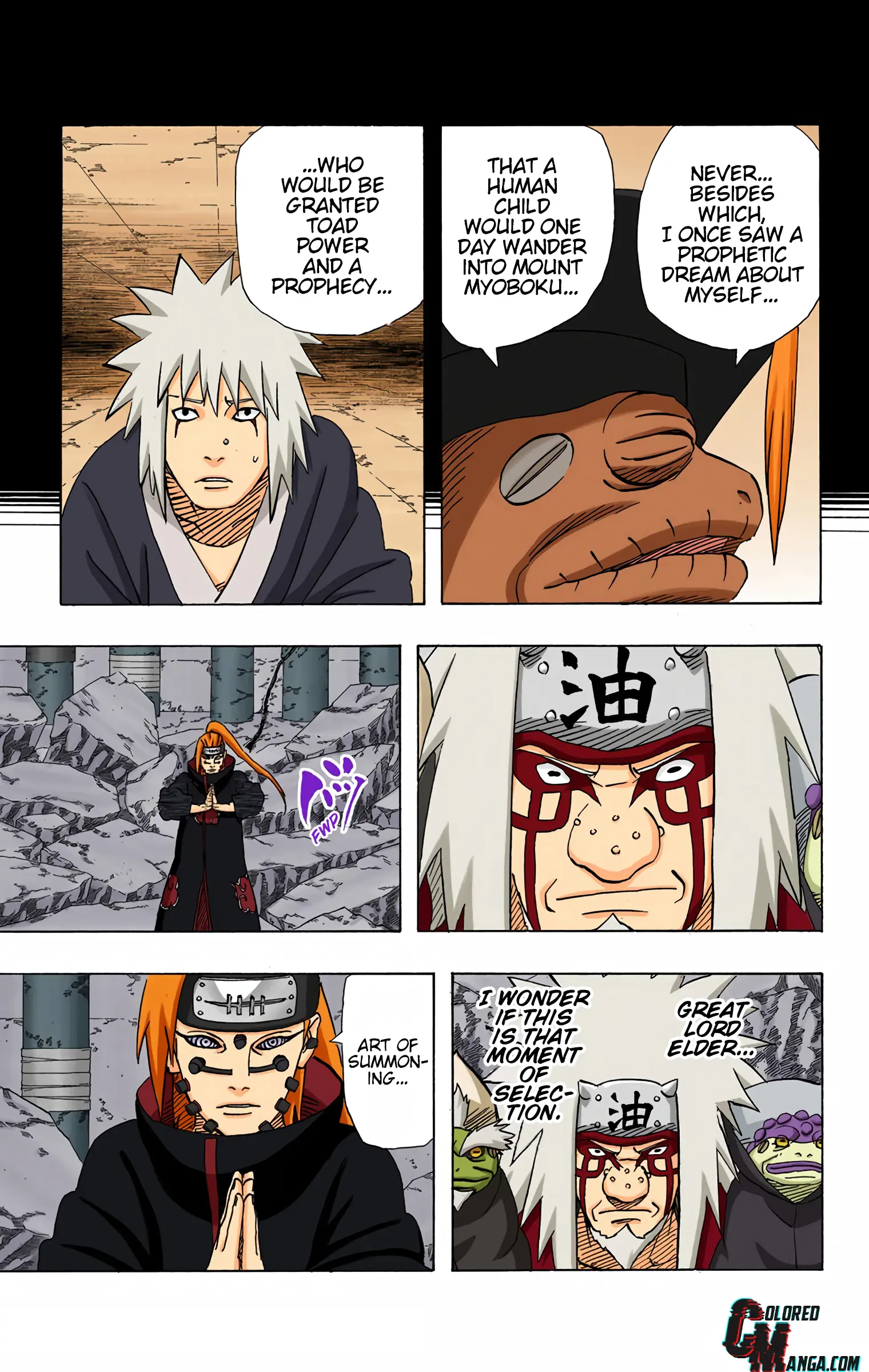 Naruto Colored Manga Online, chapter 376, page 15