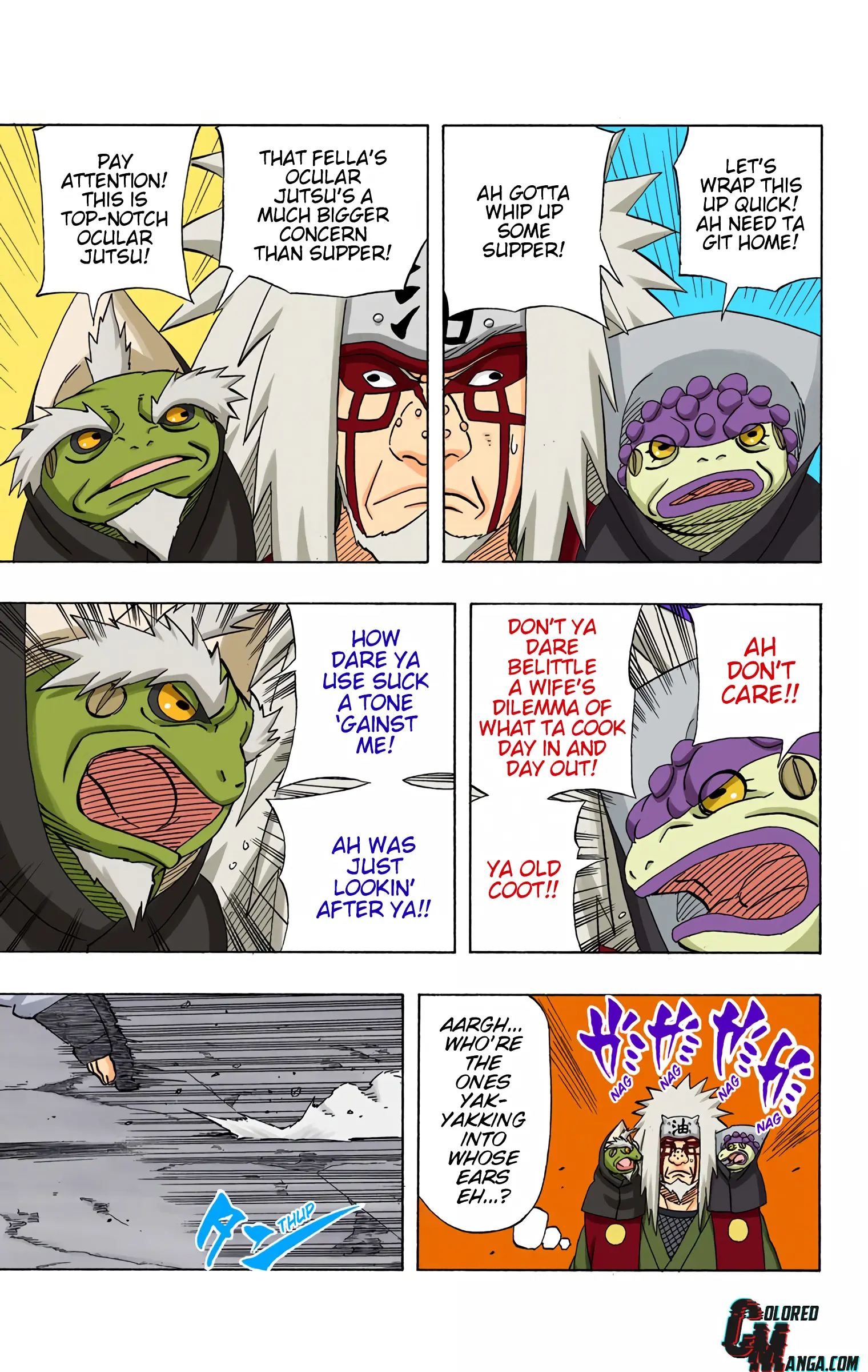 Naruto Colored Manga Online, chapter 377, page 5