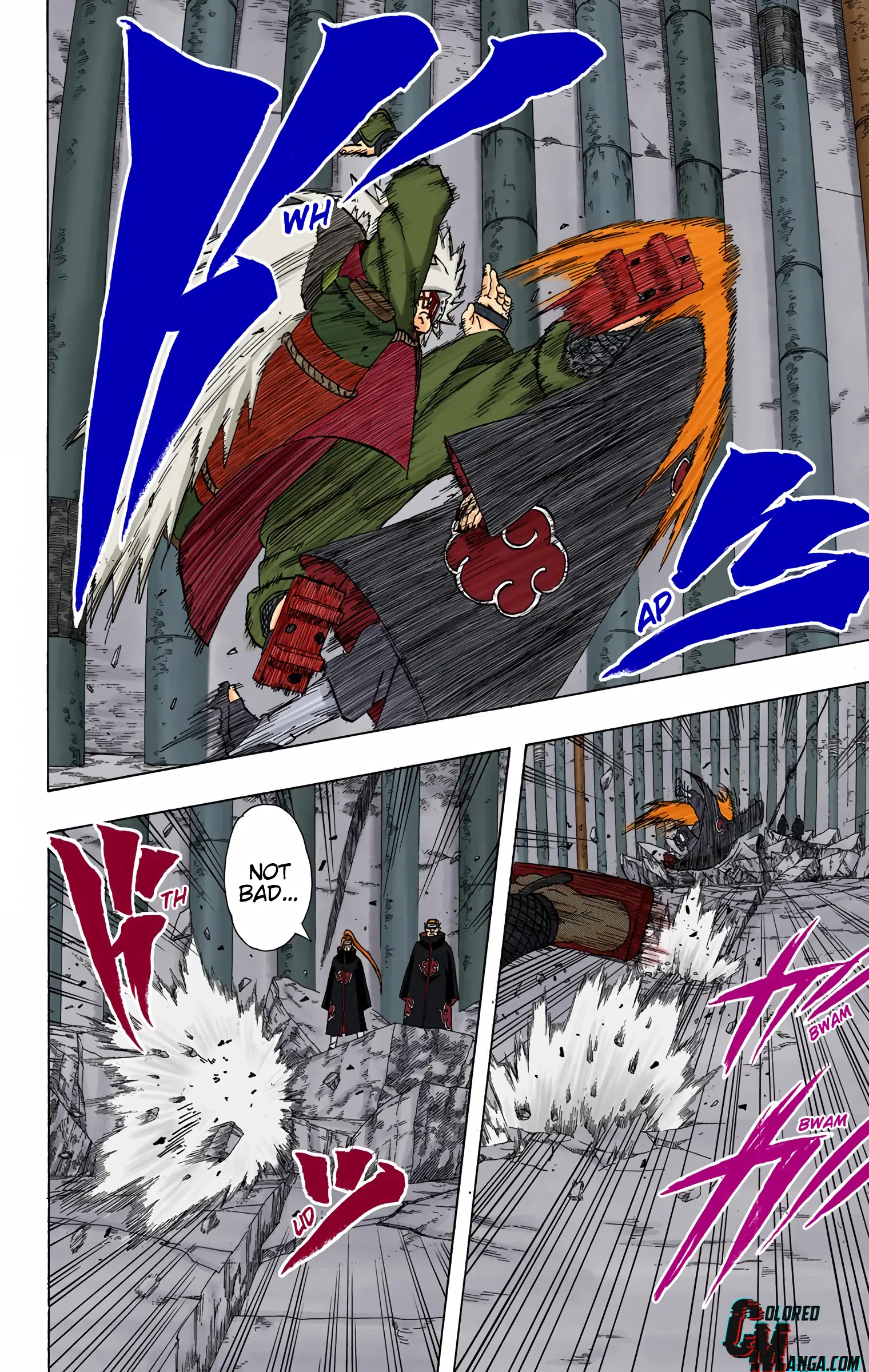 Naruto Colored Manga Online, chapter 377, page 6
