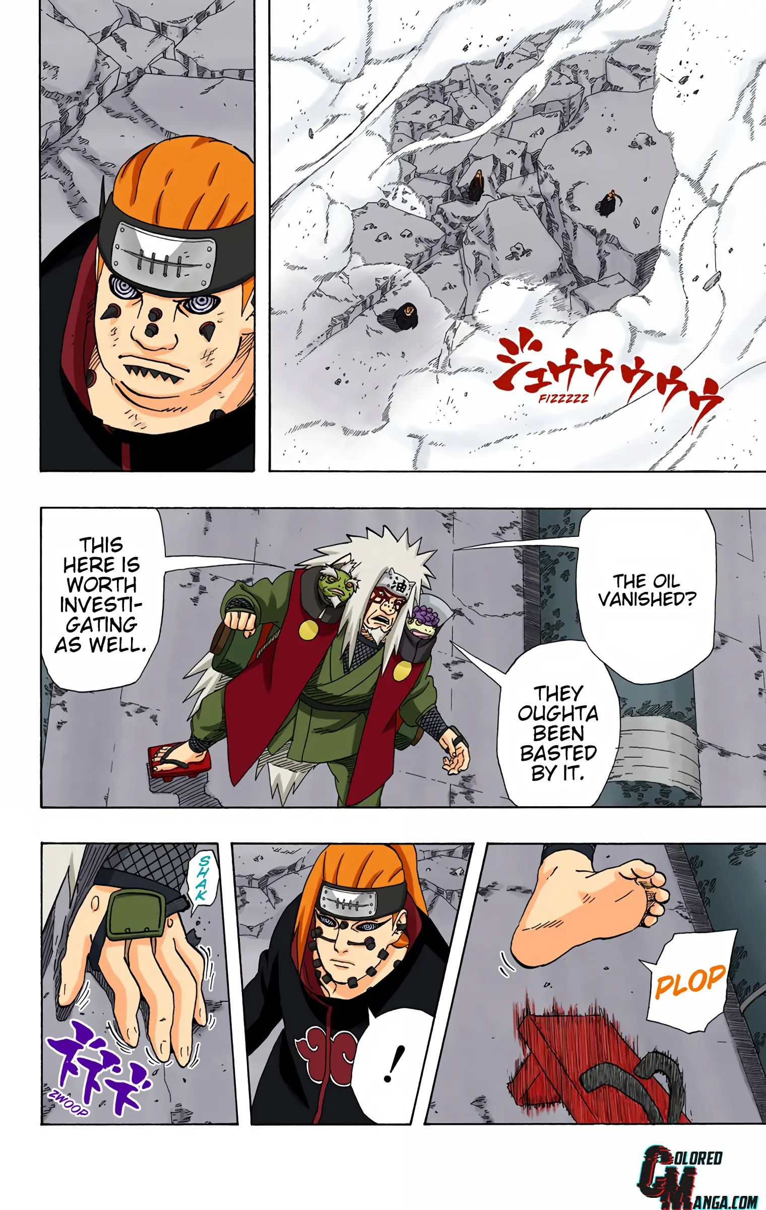 Naruto Colored Manga Online, chapter 377, page 10