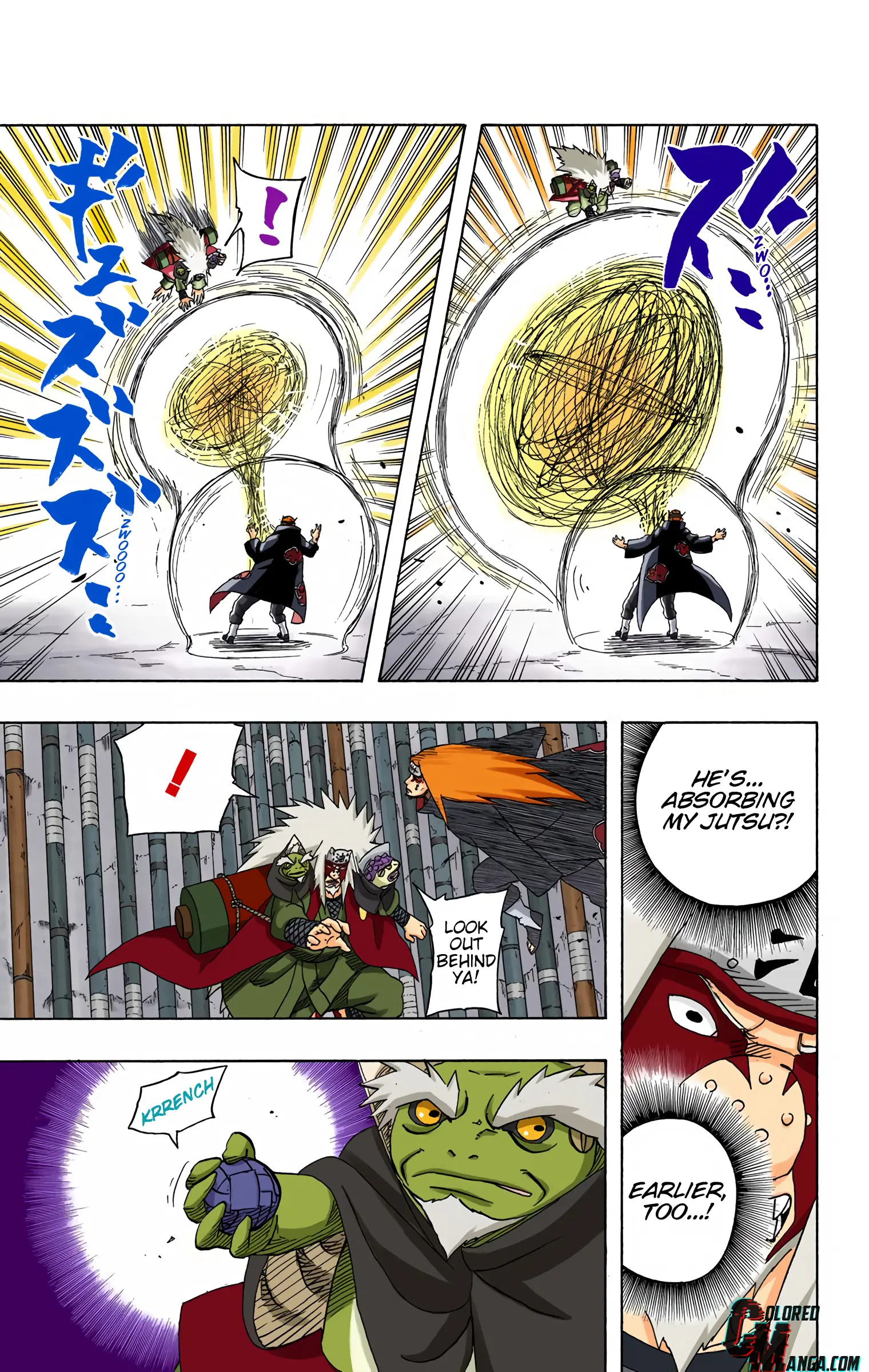 Naruto Colored Manga Online, chapter 377, page 13