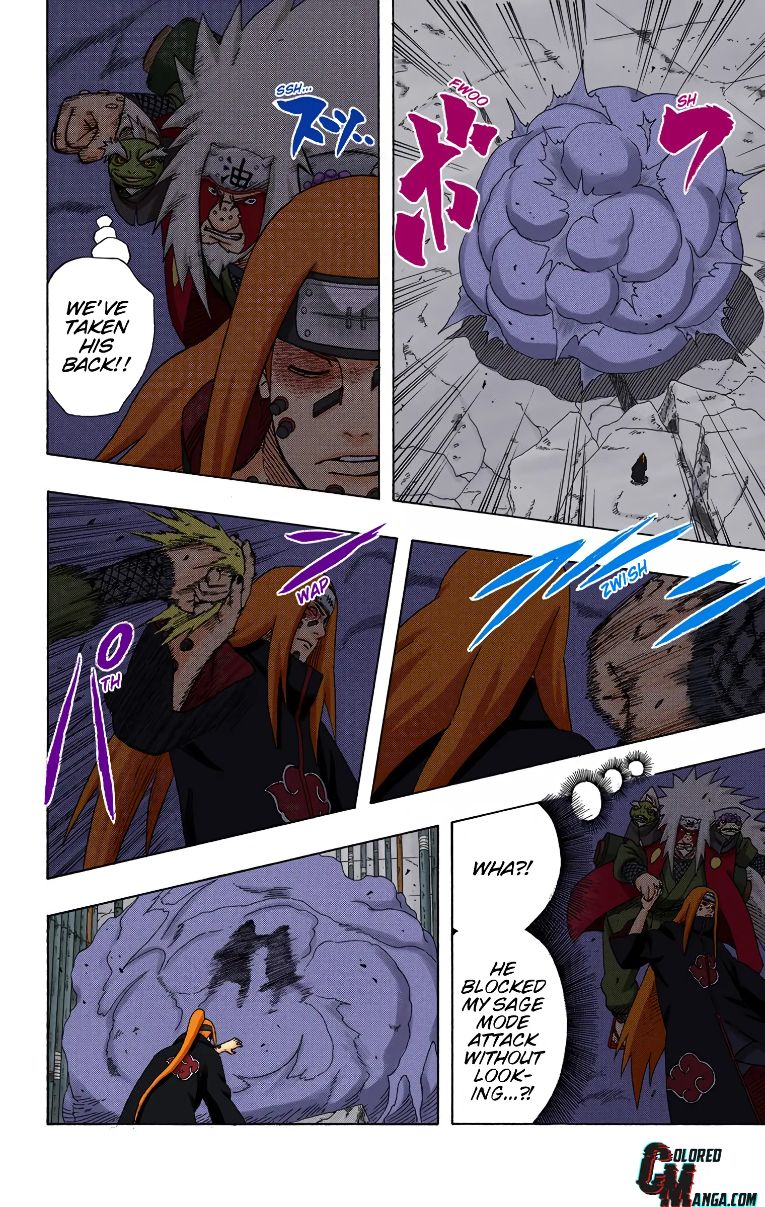 Naruto Colored Manga Online, chapter 377, page 14
