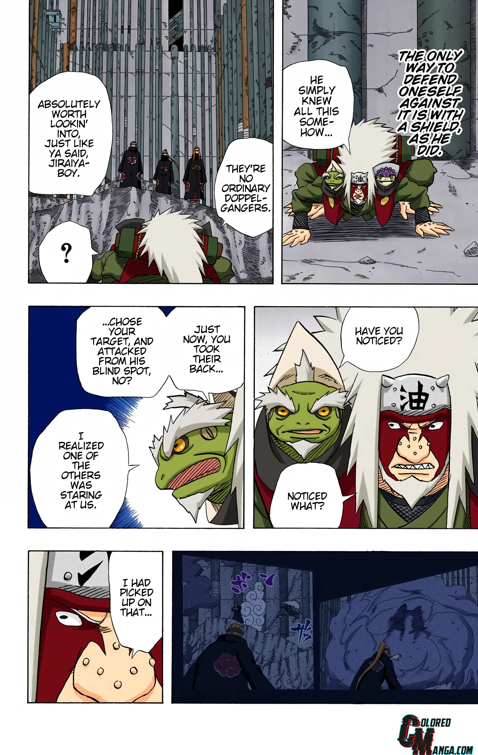Naruto Colored Manga Online, chapter 377, page 18