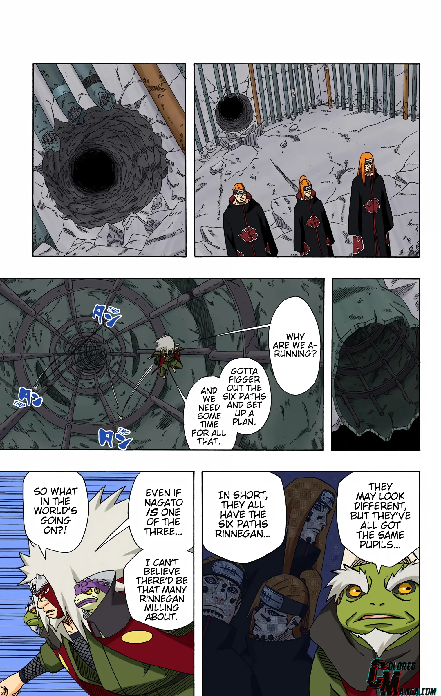 Naruto Colored Manga Online, chapter 378, page 3