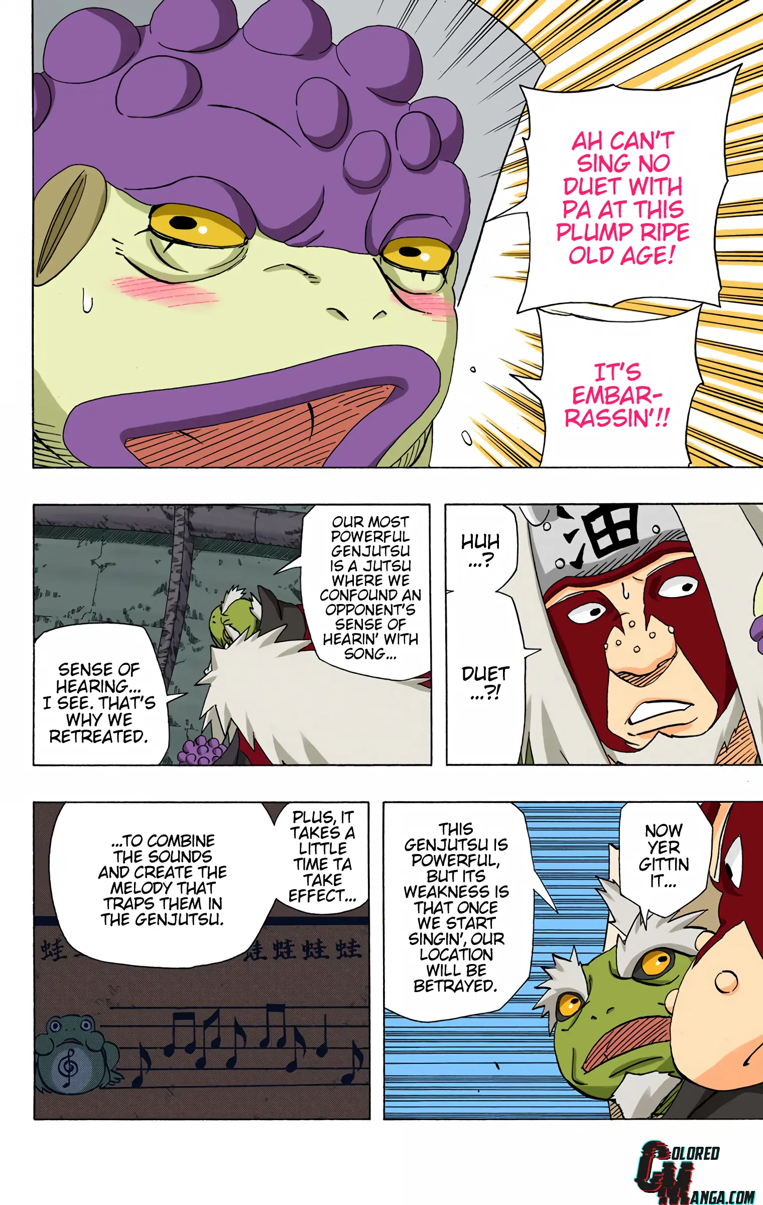 Naruto Colored Manga Online, chapter 378, page 8