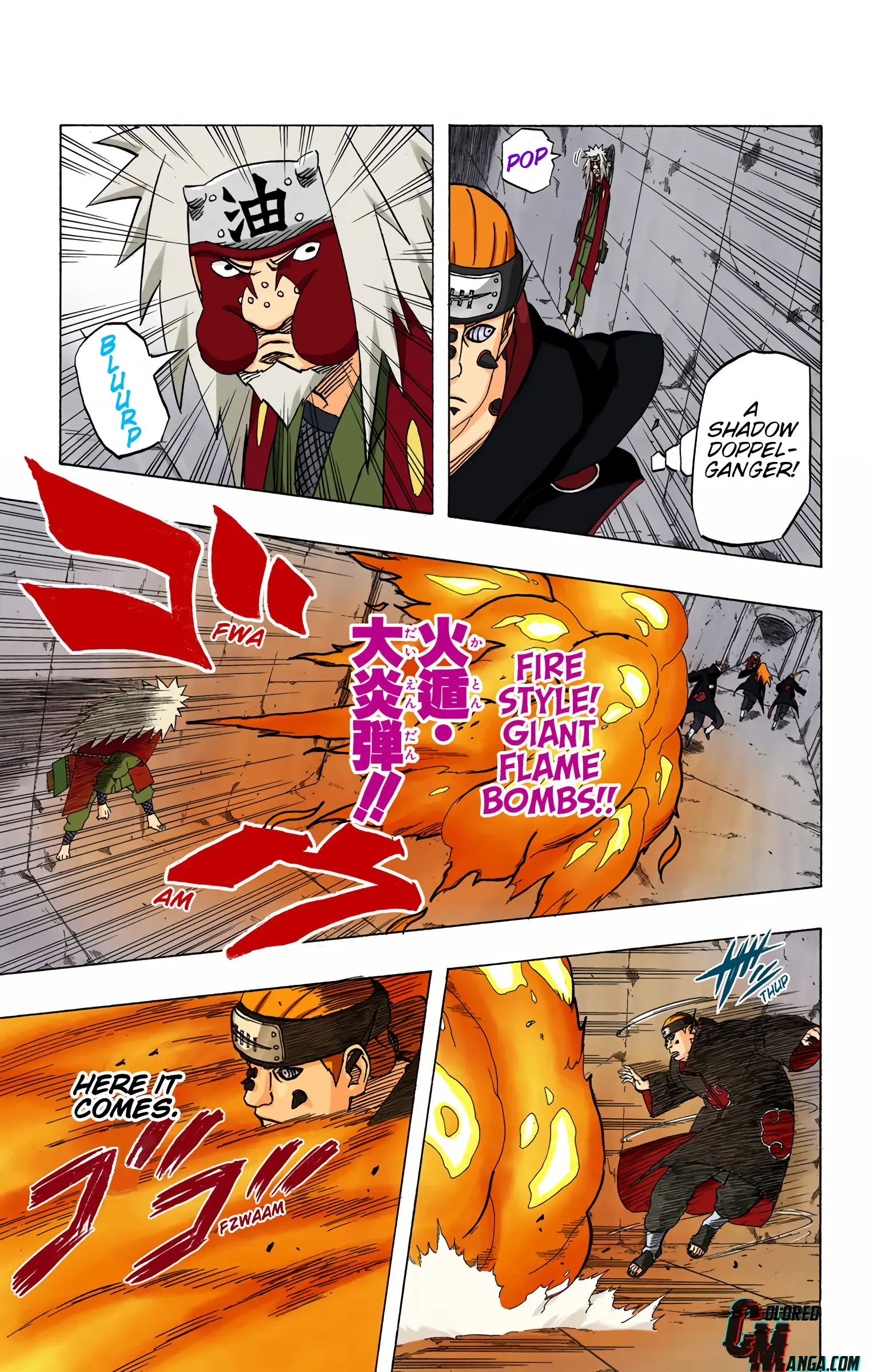 Naruto Colored Manga Online, chapter 378, page 13