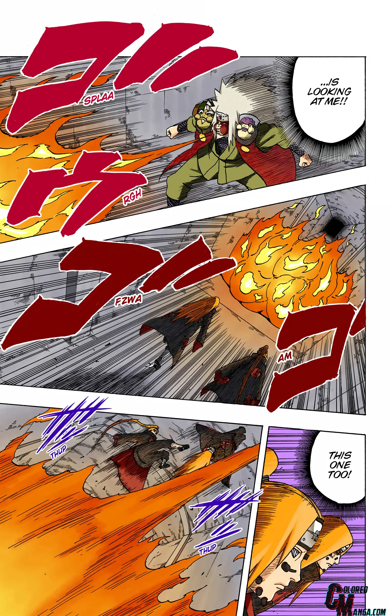 Naruto Colored Manga Online, chapter 378, page 15