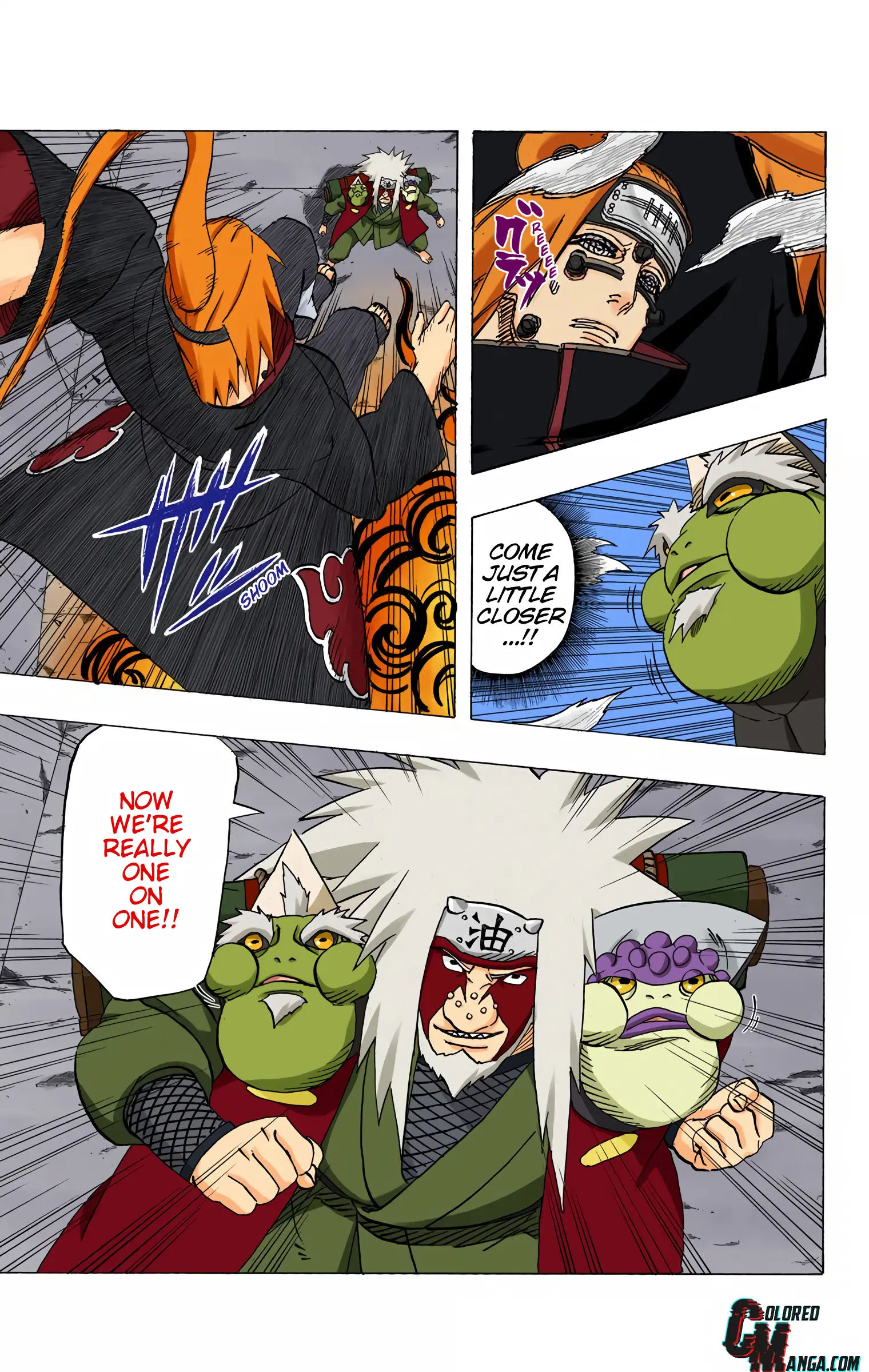 Naruto Colored Manga Online, chapter 378, page 17