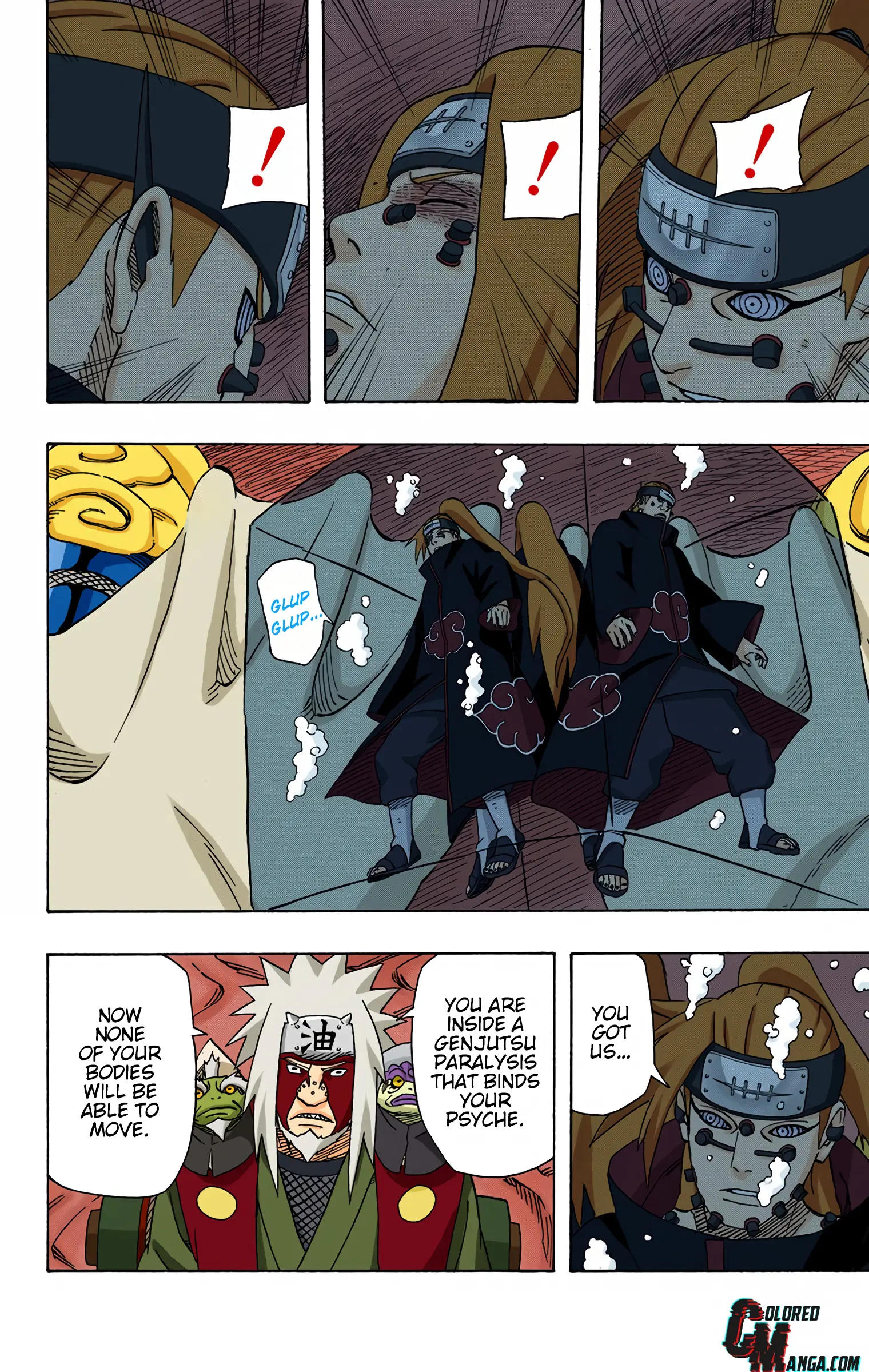Naruto Colored Manga Online, chapter 379, page 4