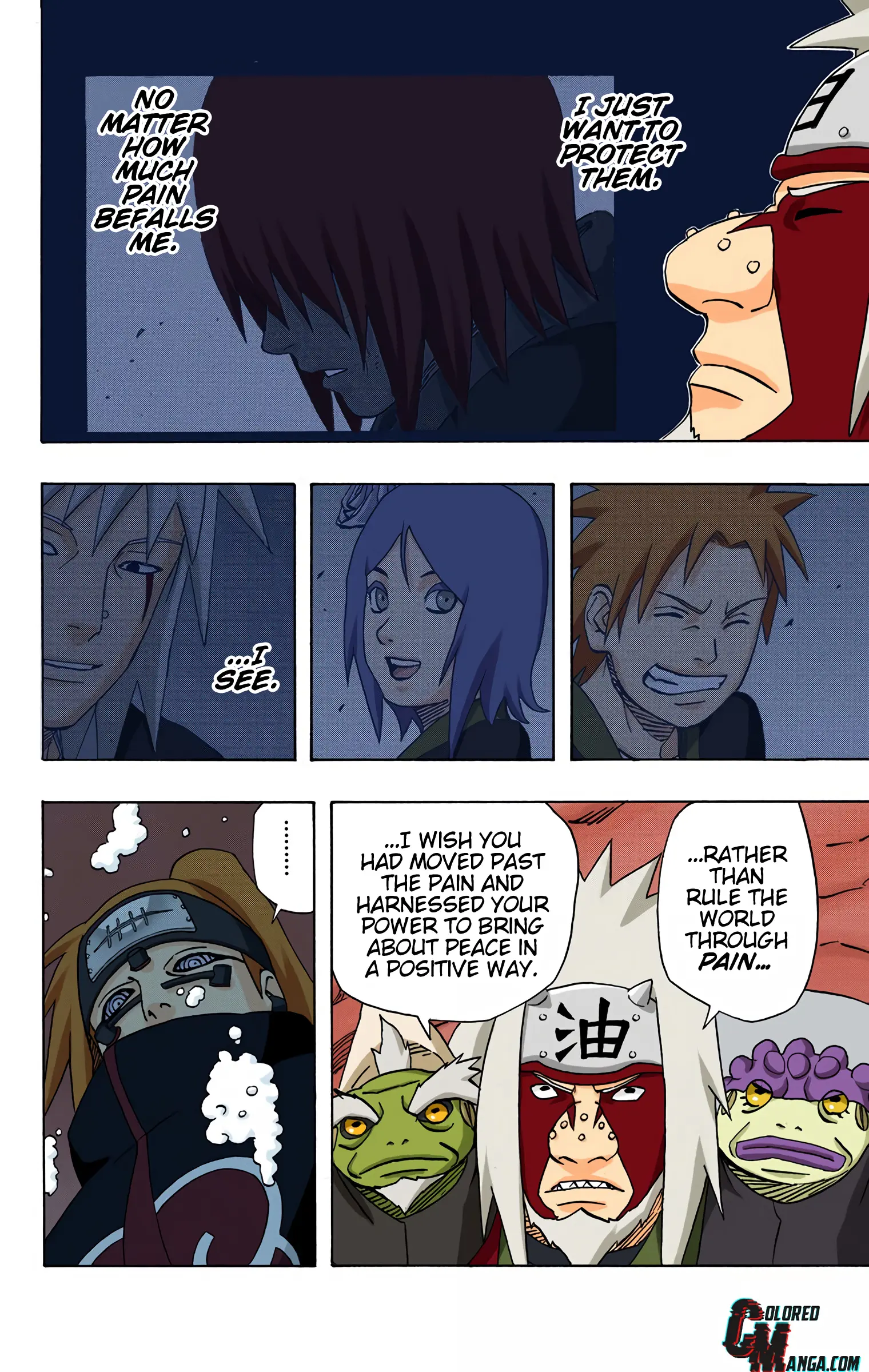 Naruto Colored Manga Online, chapter 379, page 6