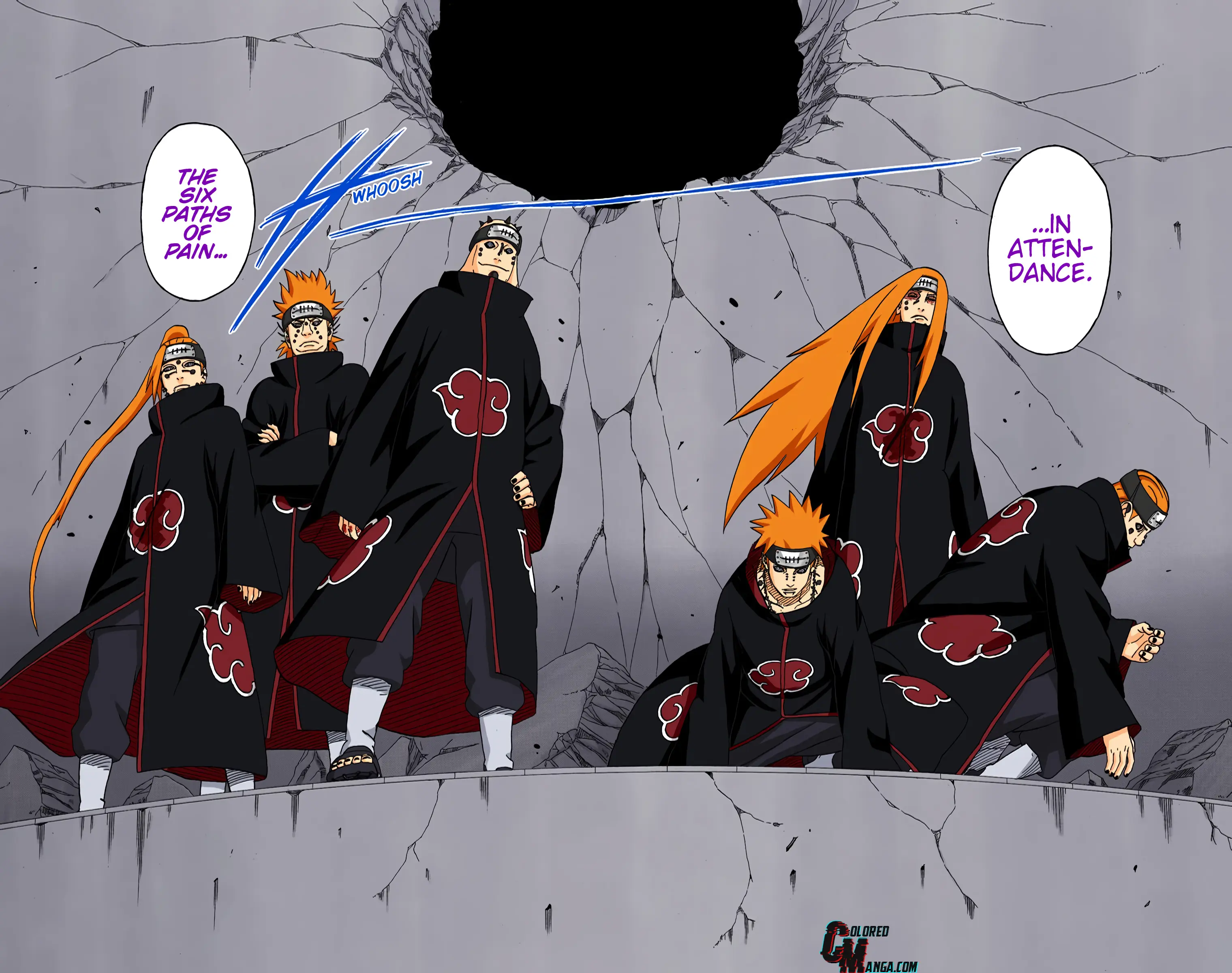 Naruto Colored Manga Online, chapter 379, page 14