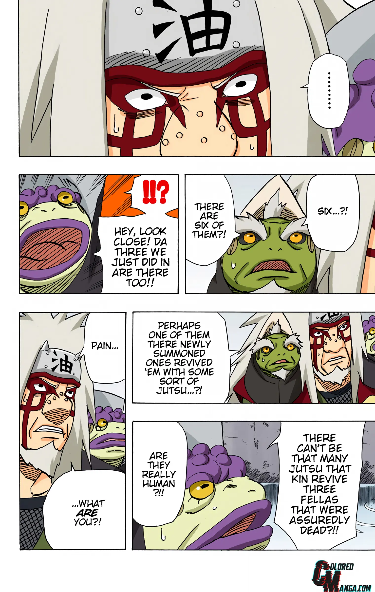 Naruto Colored Manga Online, chapter 379, page 15