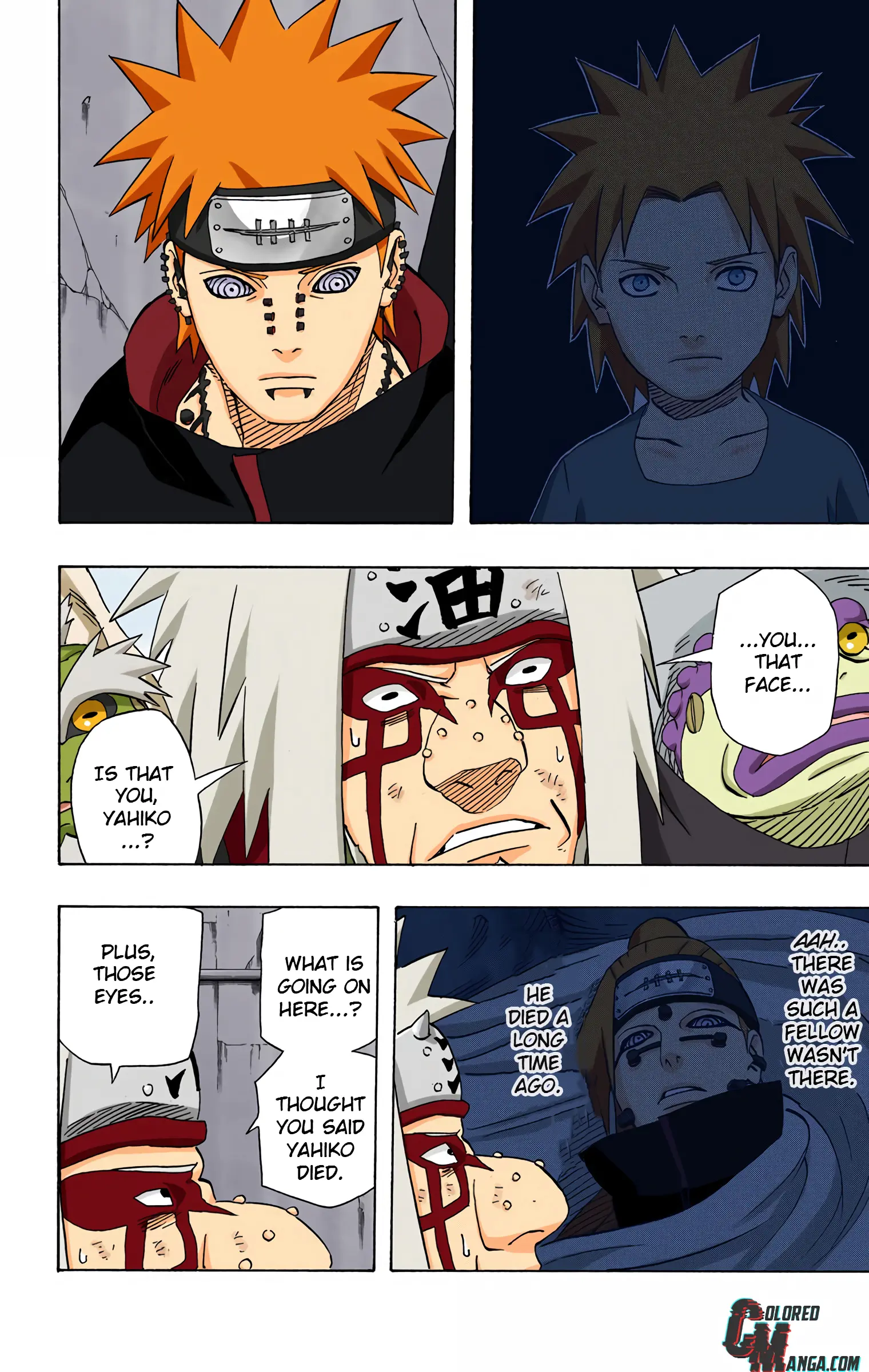 Naruto Colored Manga Online, chapter 380, page 8