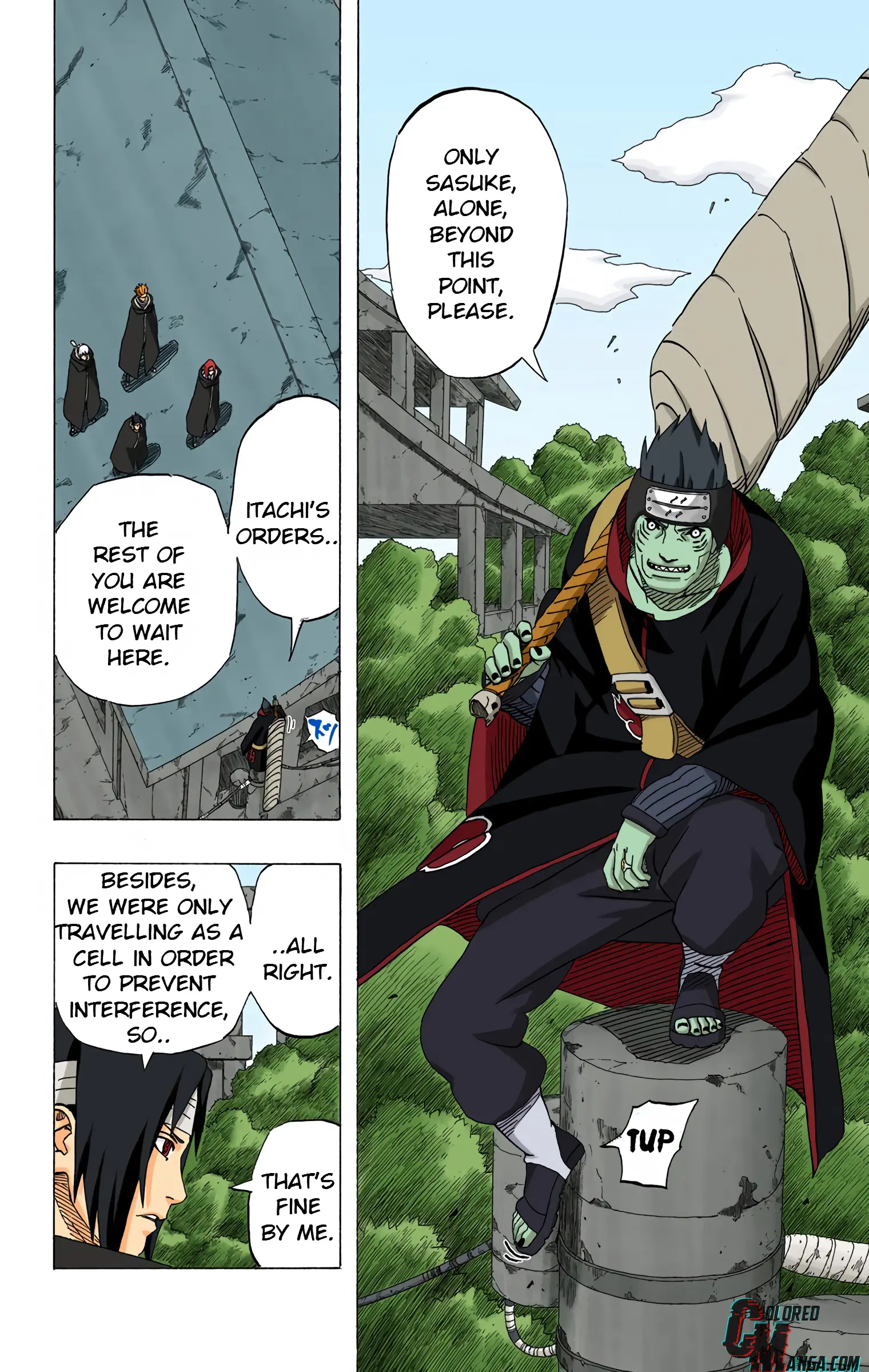 Naruto Colored Manga Online, chapter 380, page 14