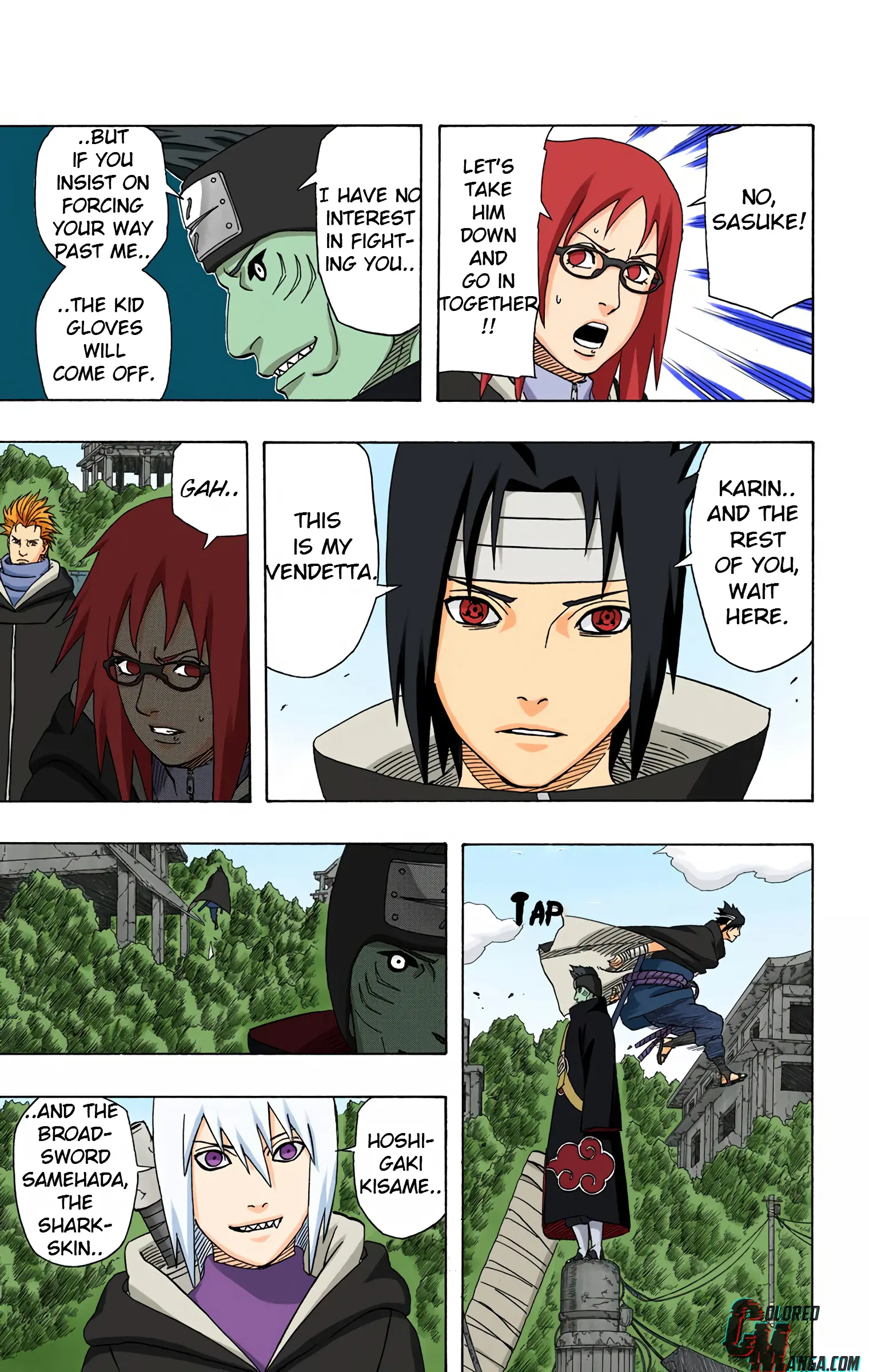Naruto Colored Manga Online, chapter 380, page 15