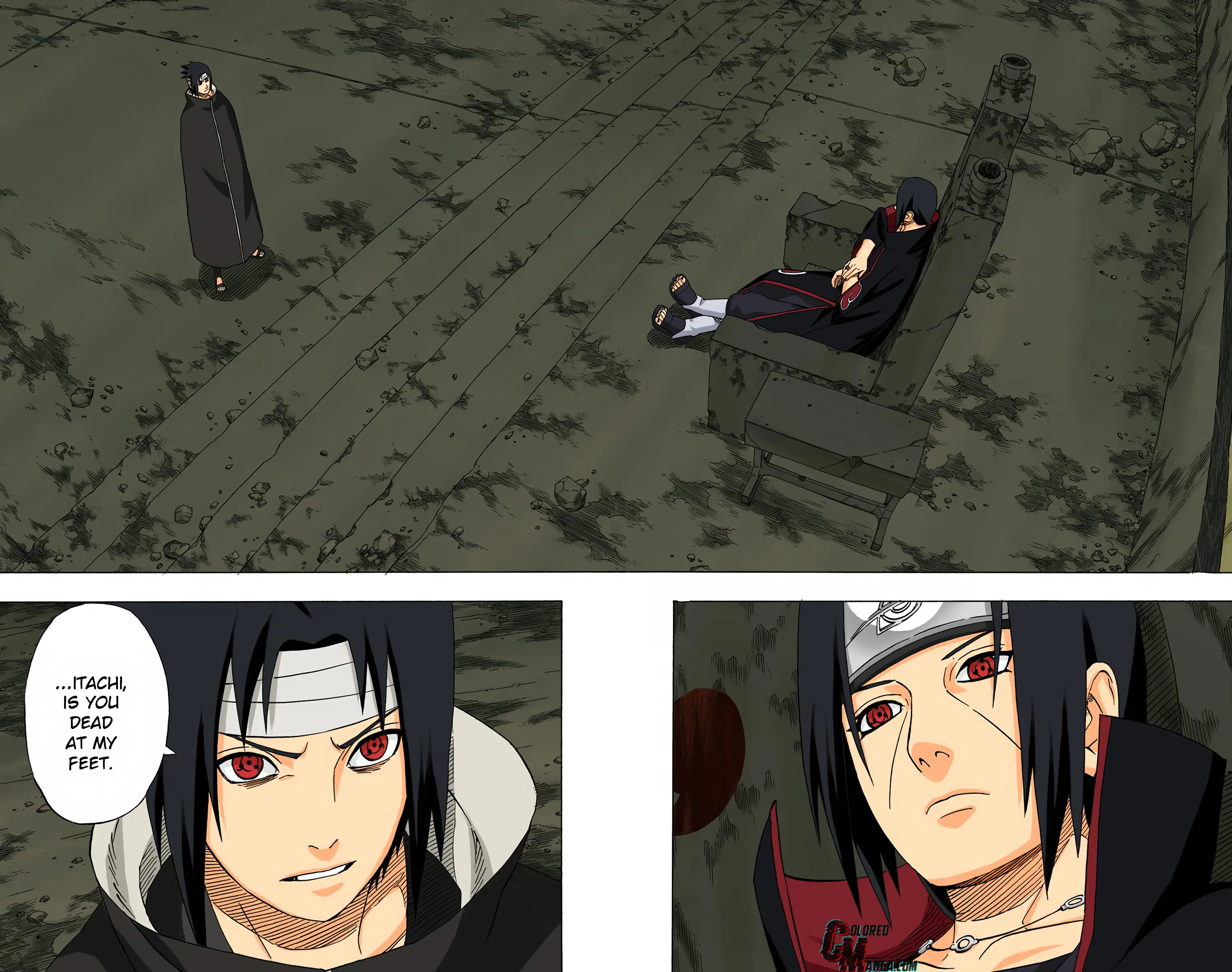 Naruto Colored Manga Online, chapter 380, page 22