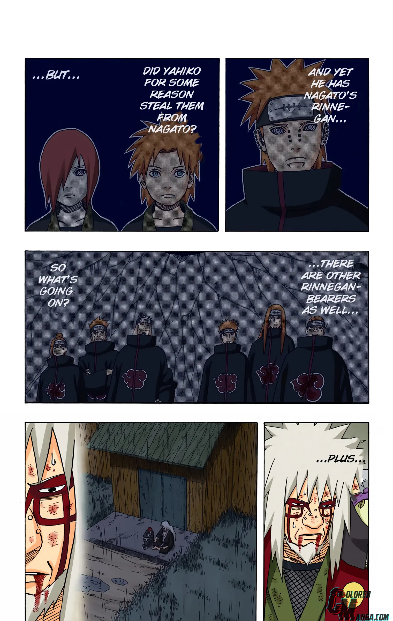 Naruto Colored Manga Online, chapter 381, page 5